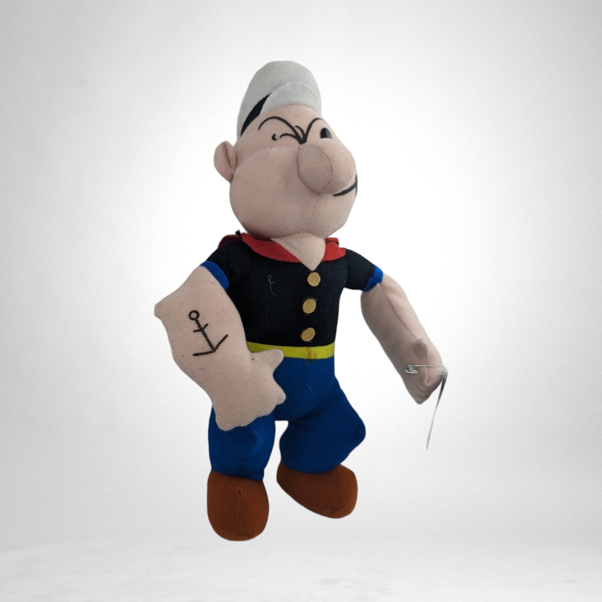 Vintage Popeye Plush Doll - Classic Cartoon Collectible