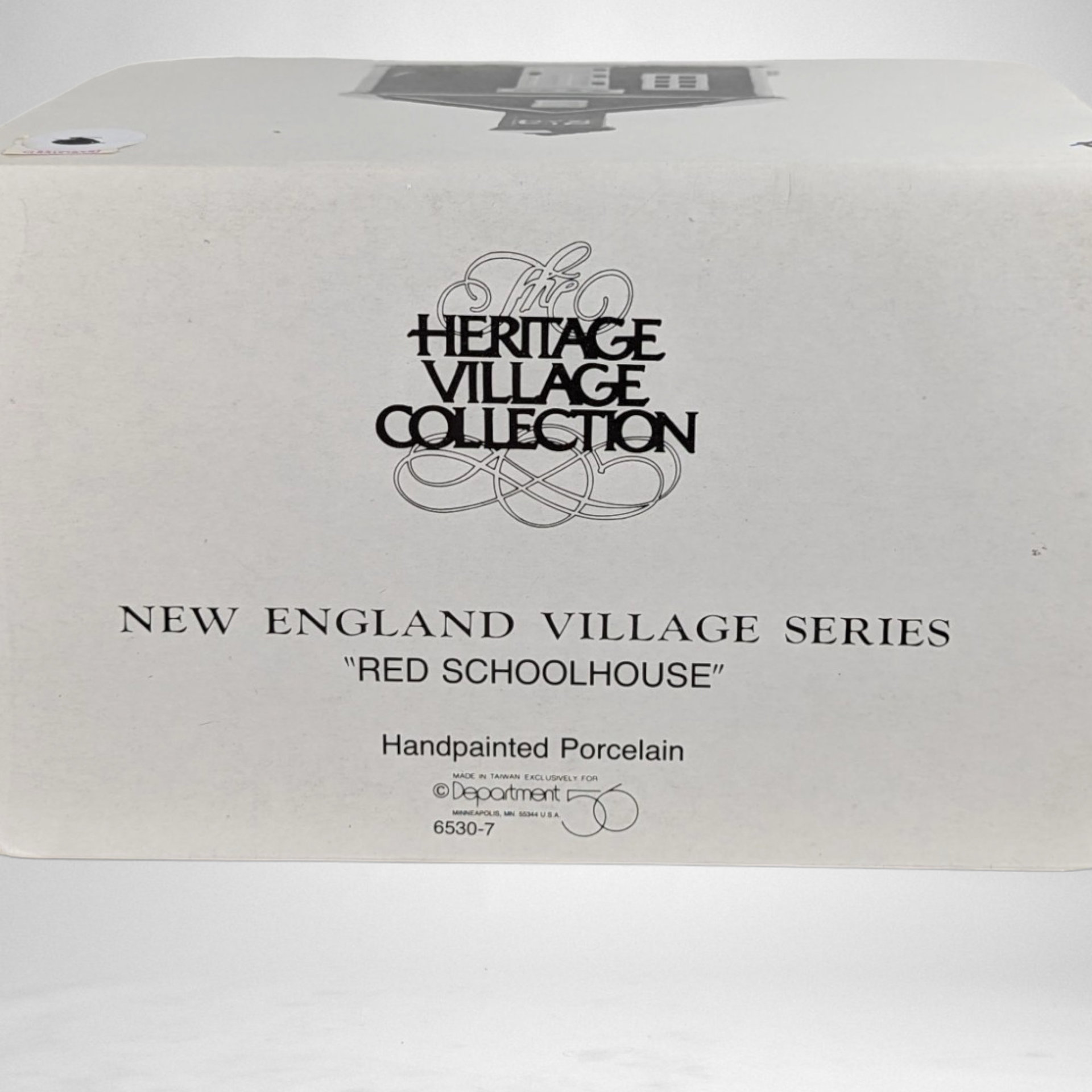 1986 Dept. 56 "Red Schoolhouse" - New England Village Collectible