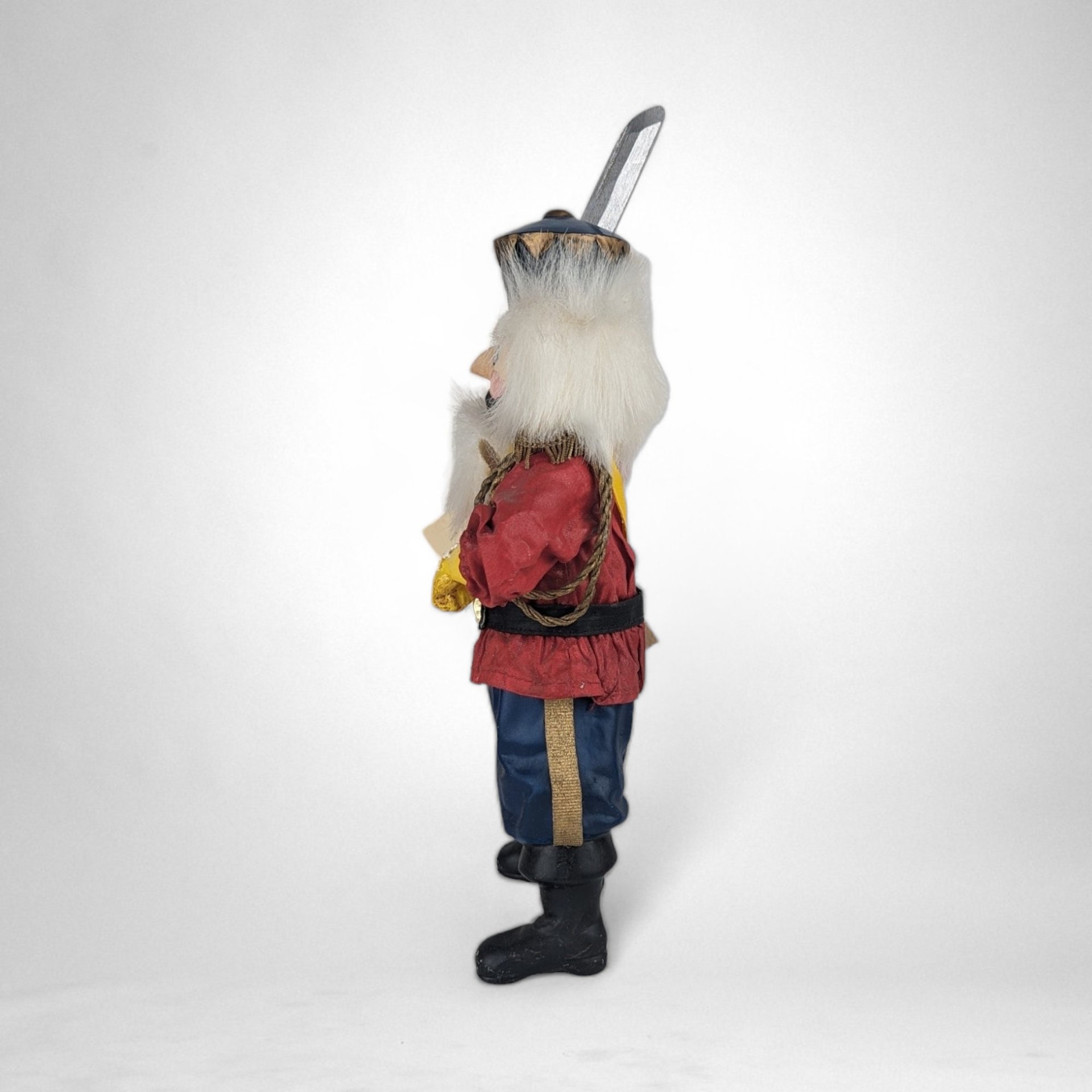 Midwest Nutcracker Fantasy Nutcracker Prince 11" Paper Mache Doll - Whimsical Holiday Elegance!