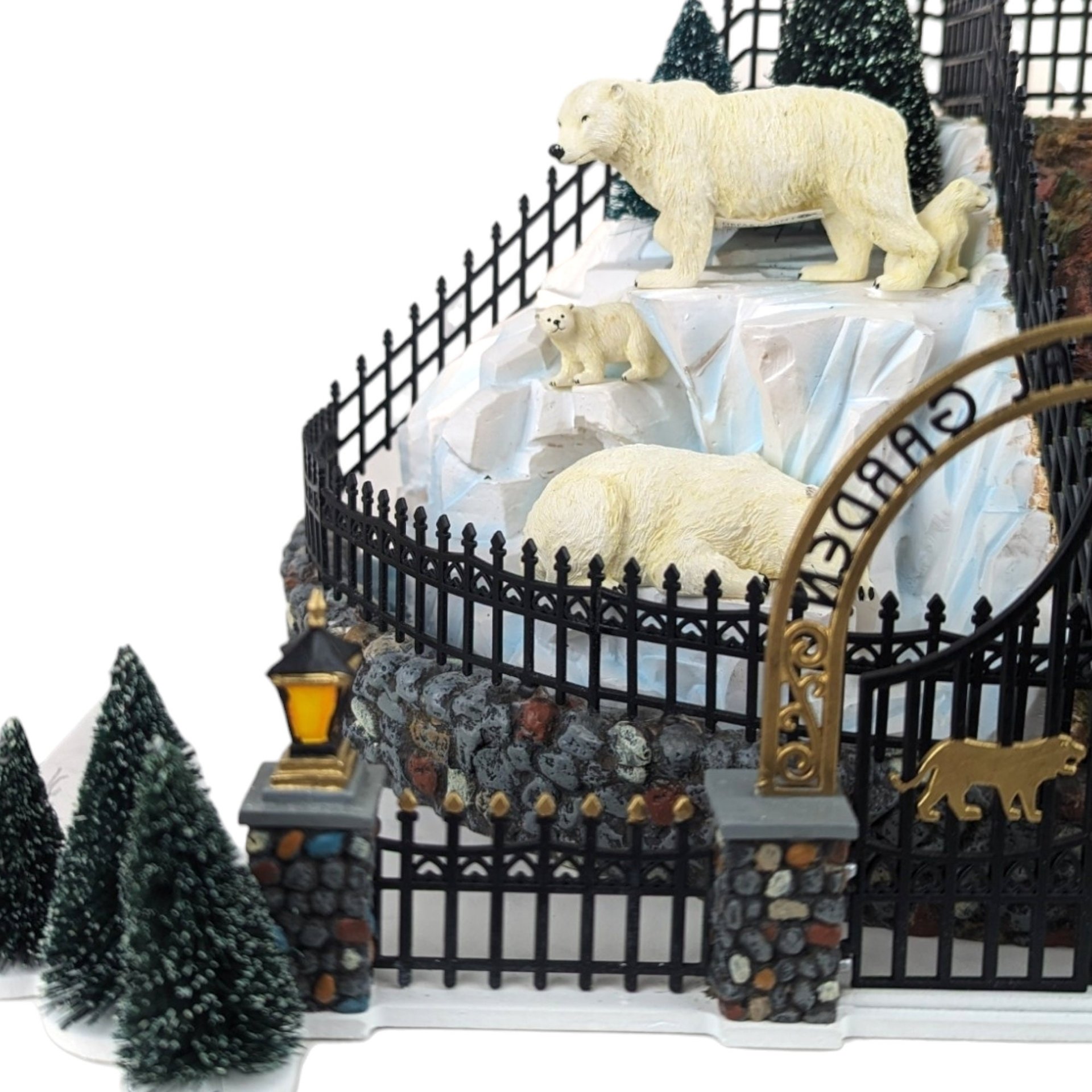 Vintage Dept 56 "Zoological Garden" |  Original Snow Village Building |  Christmas Village Display |  Retired Collectible