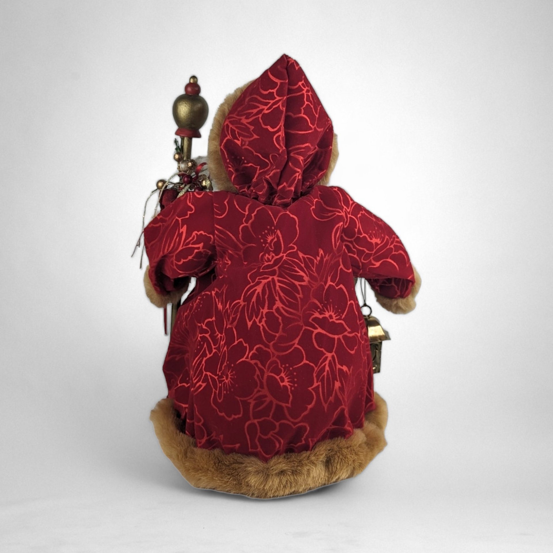 Vintage Santa Claus Tree Topper: Timeless Holiday Elegance