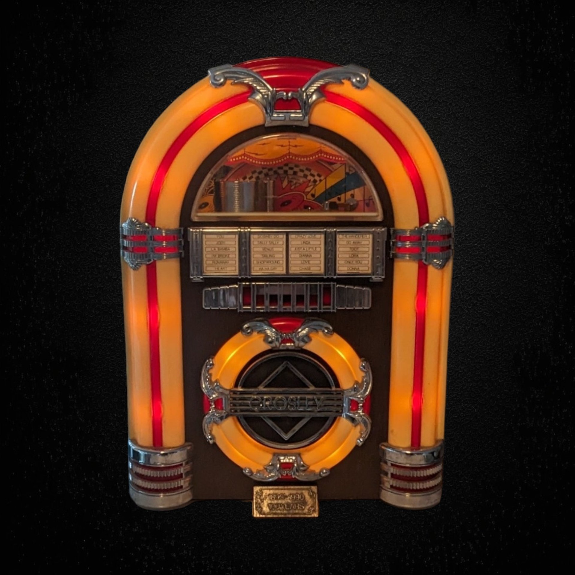 Crosley CR11 Limited Edition Jukebox Radio and Cassette Player - Retro Music Experience