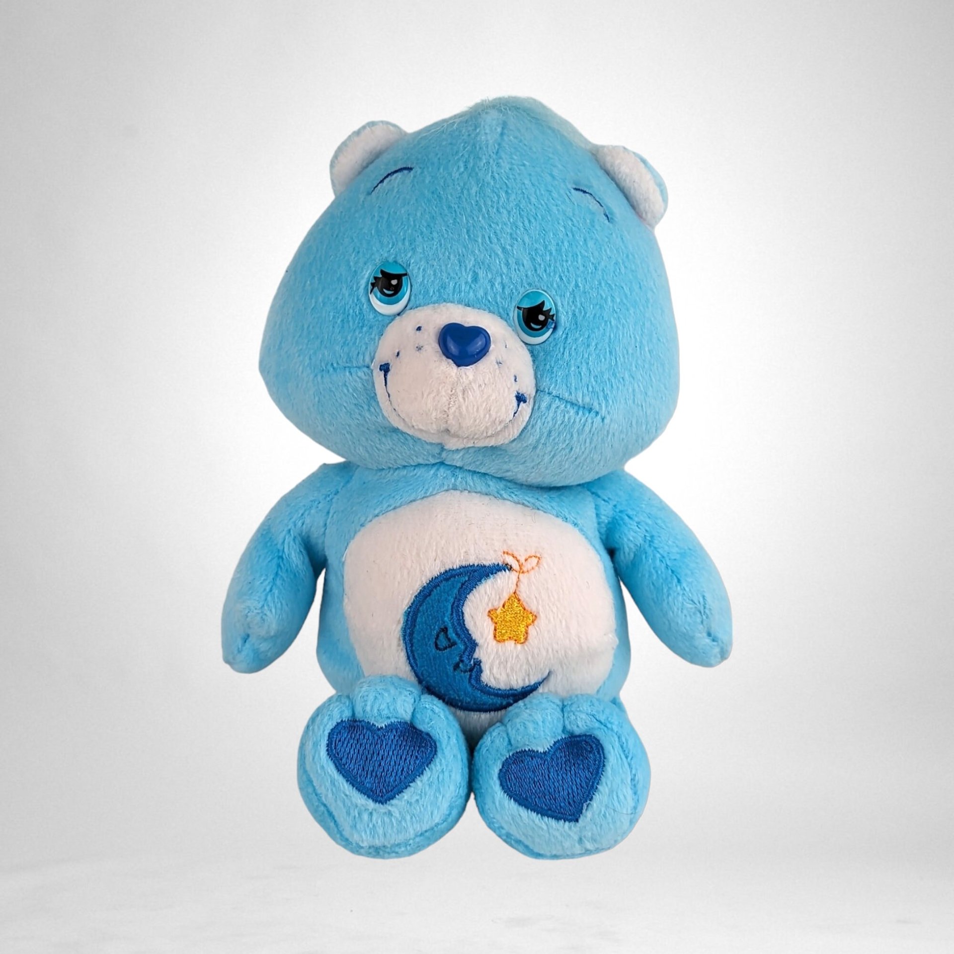 2002 Care Bears 8" Bedtime Bear Plush Toy - Cuddly and Collectible