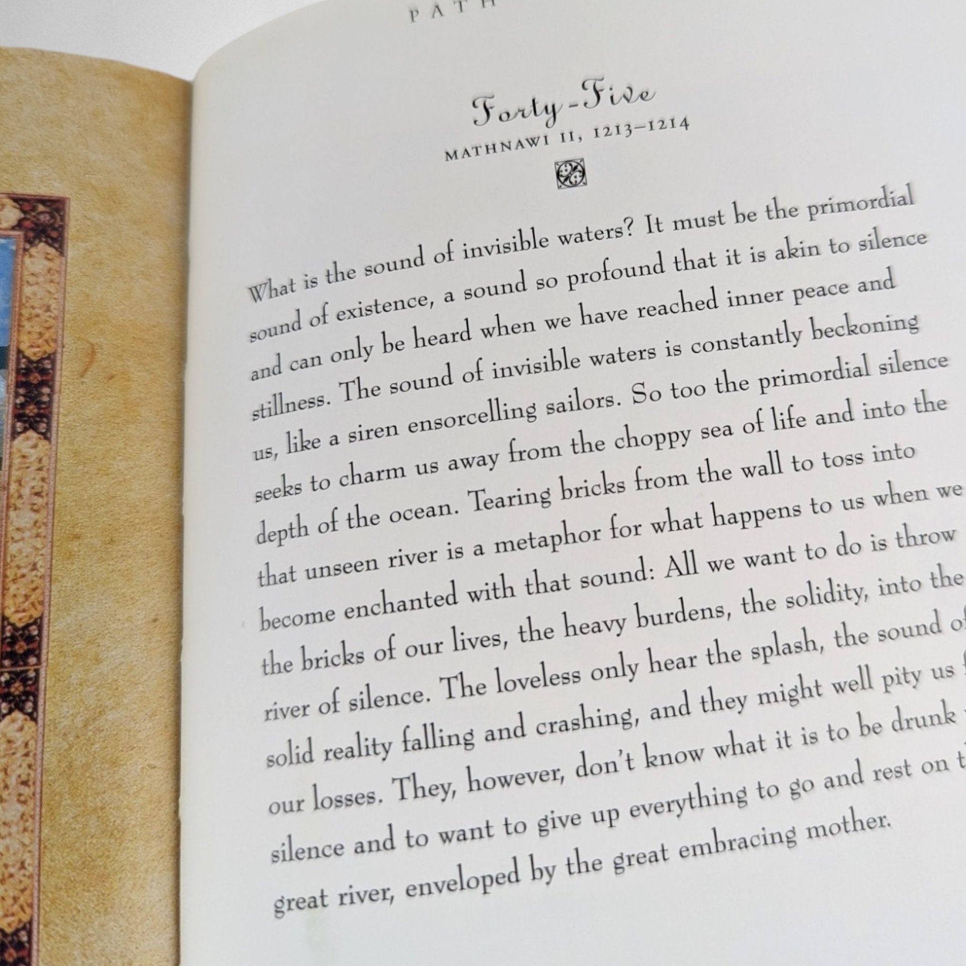 2001 Rumi: The Path of Love by Manuela Dunn Mascetti - Inspirational Book