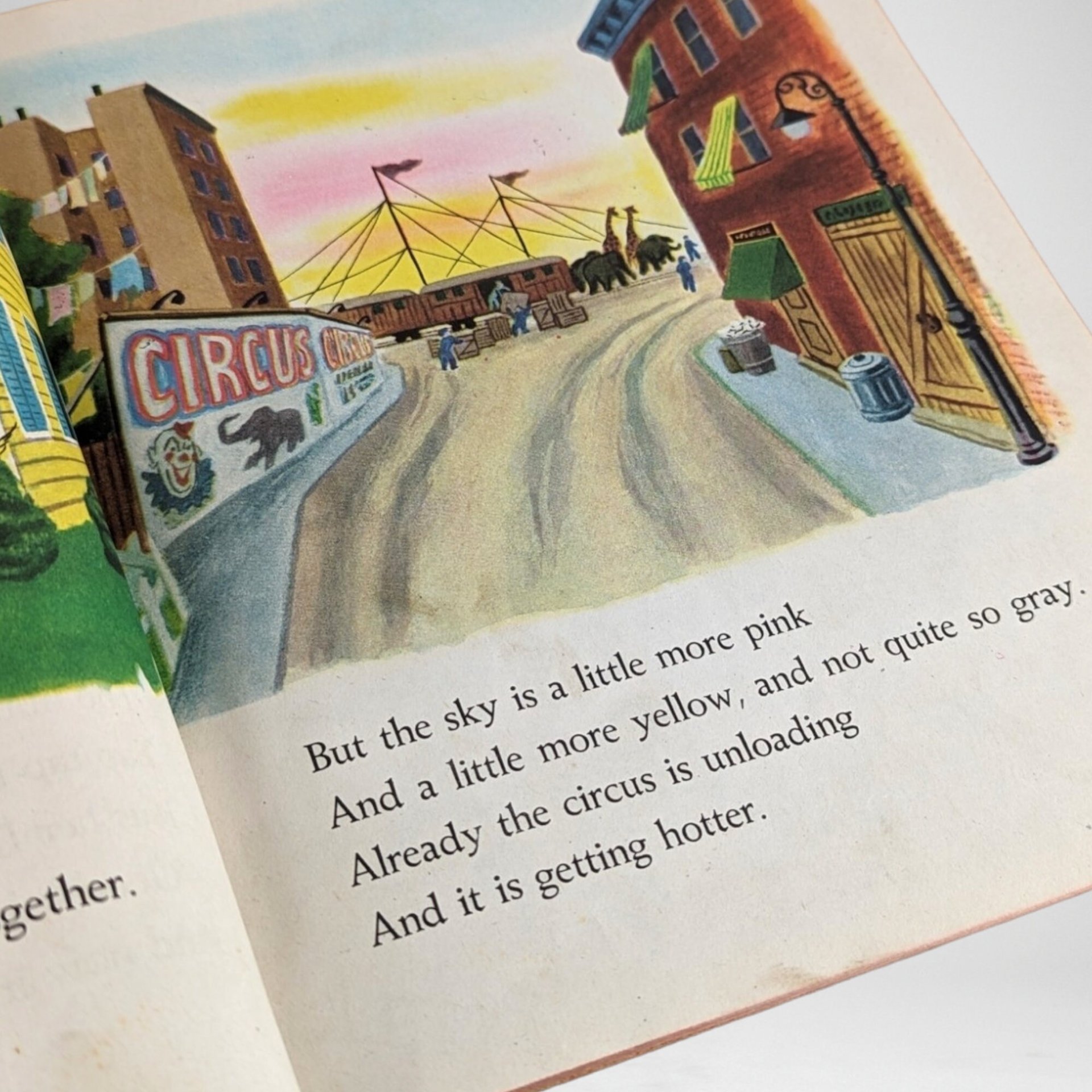 1948 Circus Time Hardcover, Marion Conger