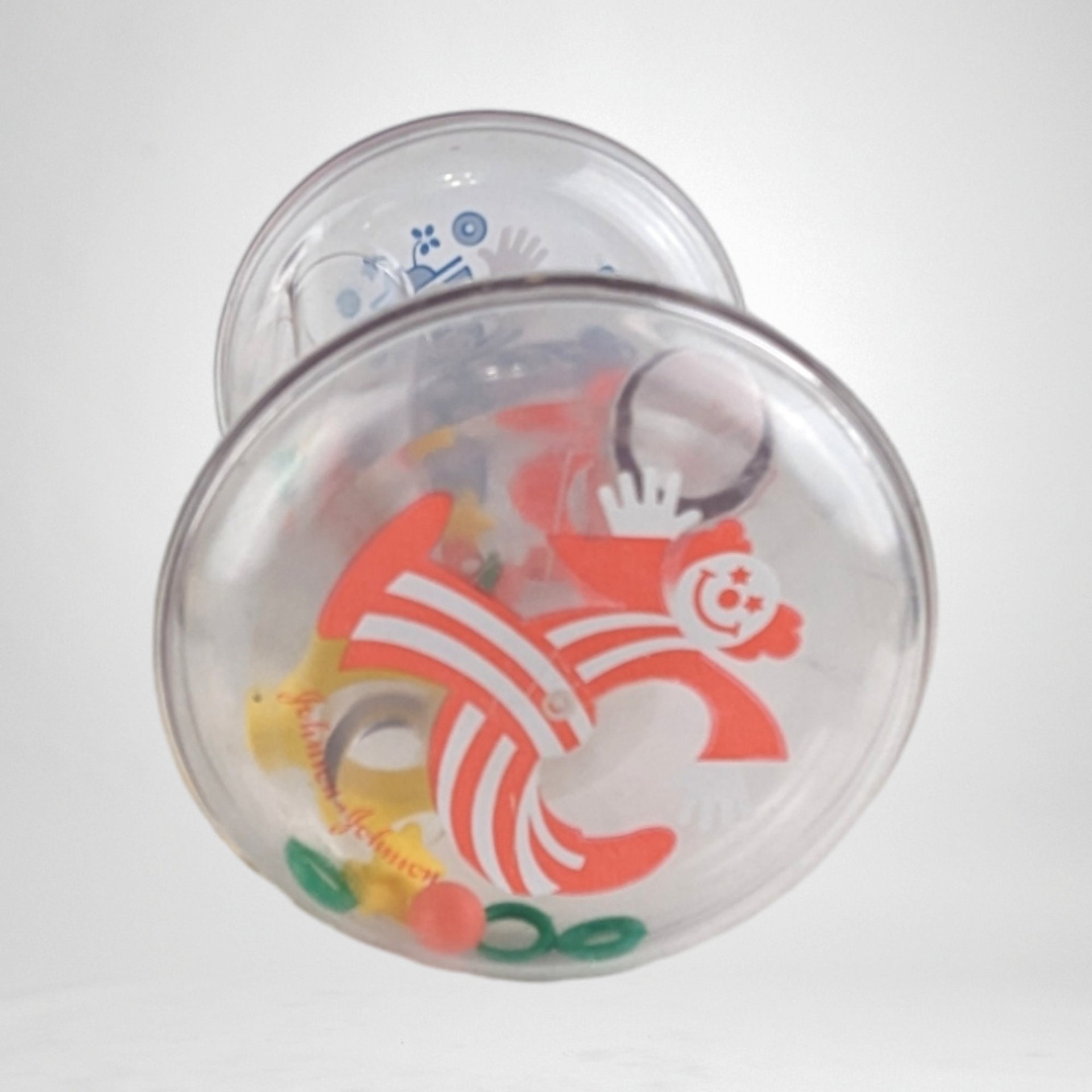 Vintage Johnson and Johnson Baby Rattle