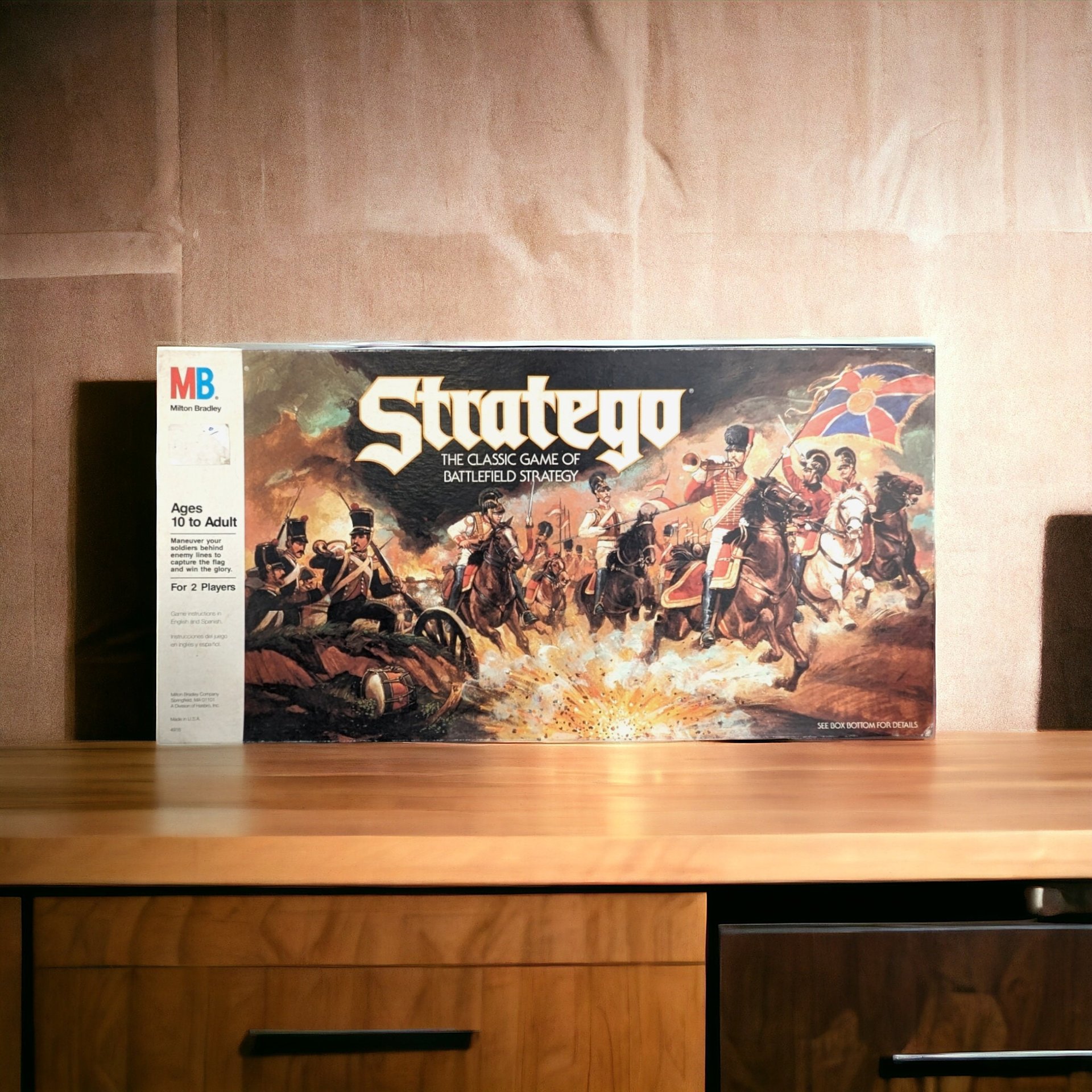 Vintage Stratego Game | 1980s Milton Bradley | Classic Strategy Game