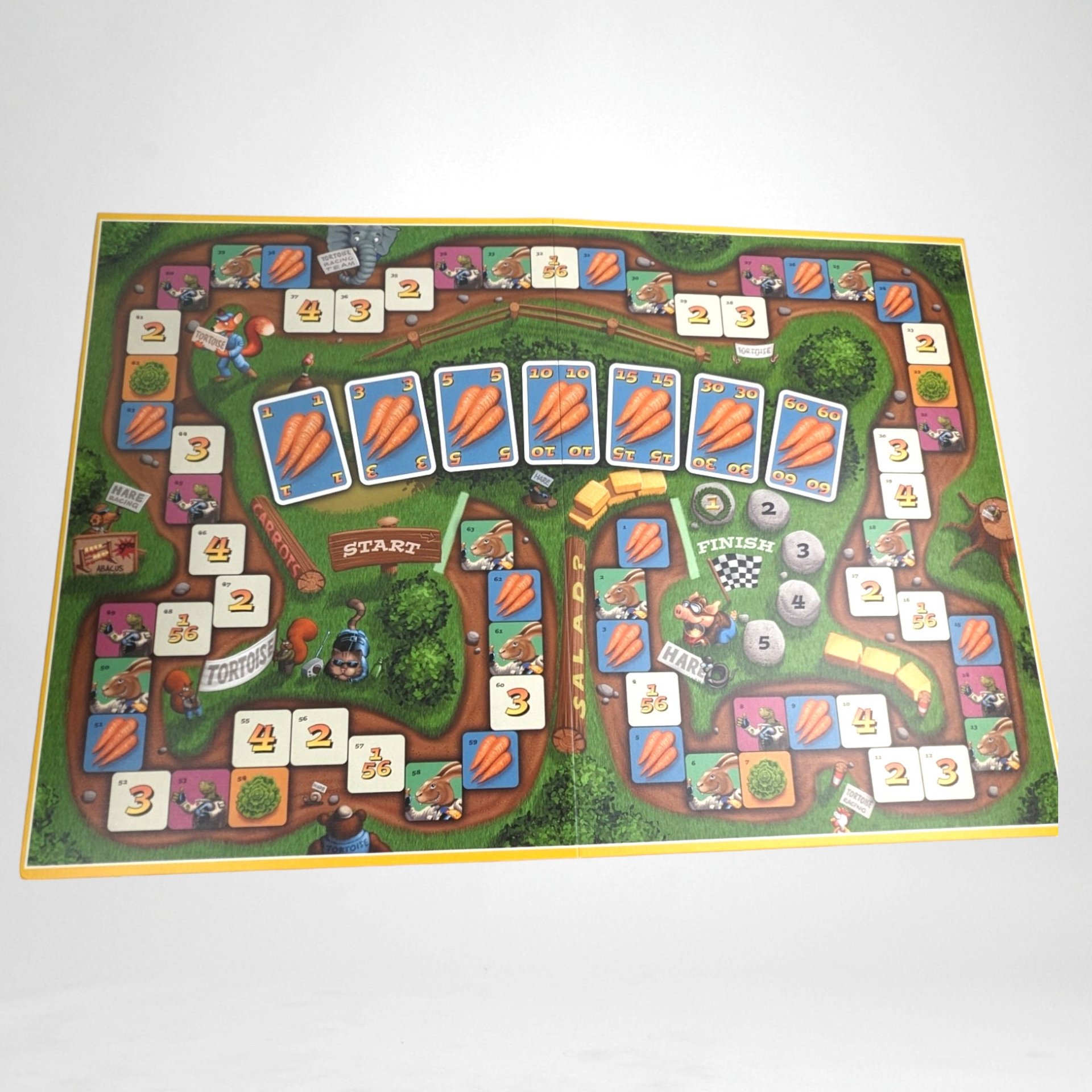 Vintage Rio Grande Hare and Tortoise Board Game