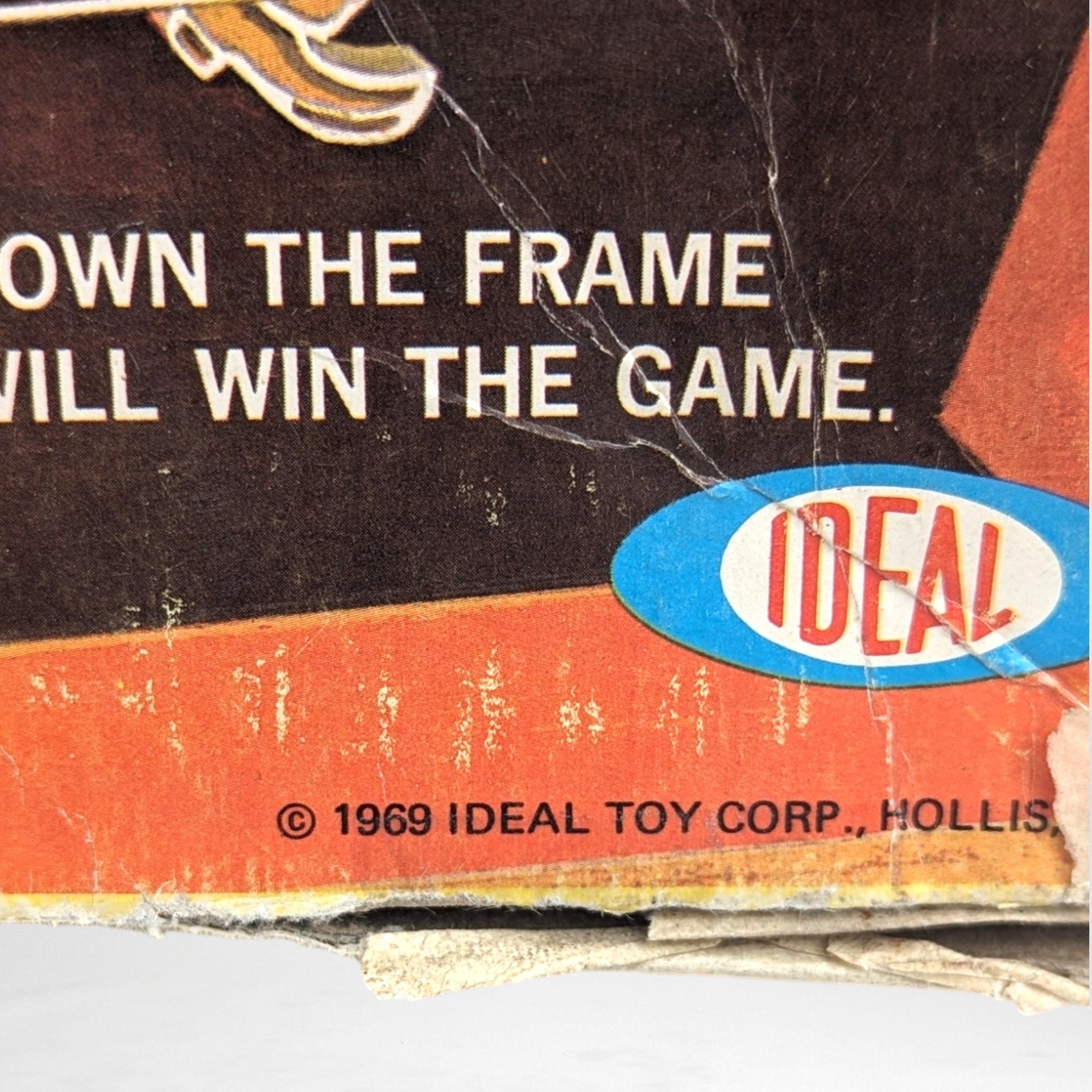 1969 Ideal Hang On Harvey Game, Missing a Couple of Pegs