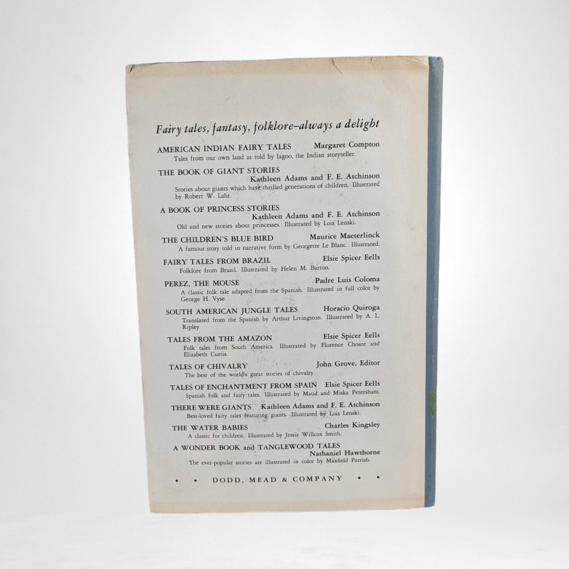 1961 Perrault's Complete Fairy Tales, Charles Perrault Hardcover Book