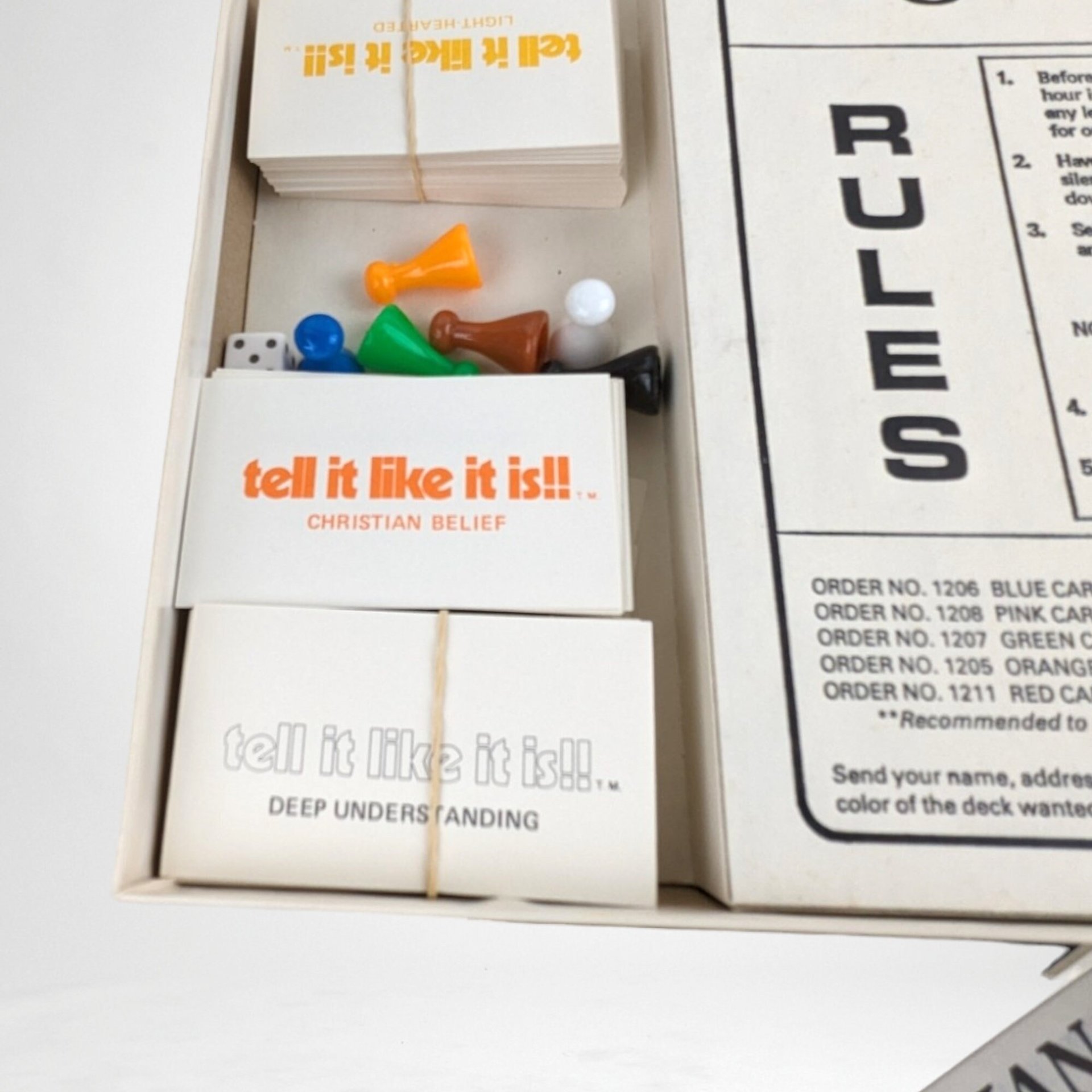 Vintage 1975 Game | The Ungame: Christian Version | Spiritual Development