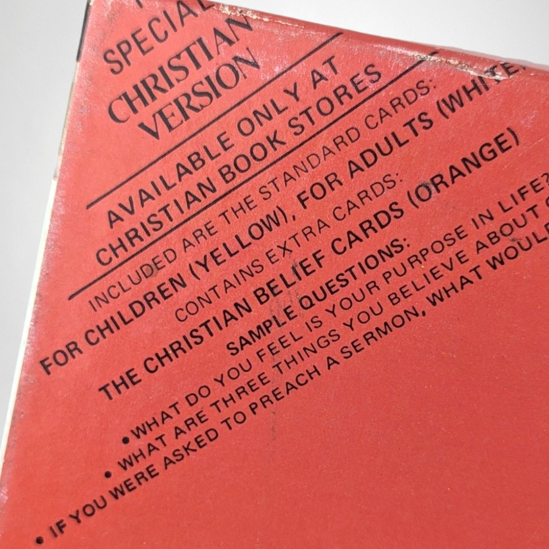 Vintage 1975 Game | The Ungame: Christian Version | Spiritual Development