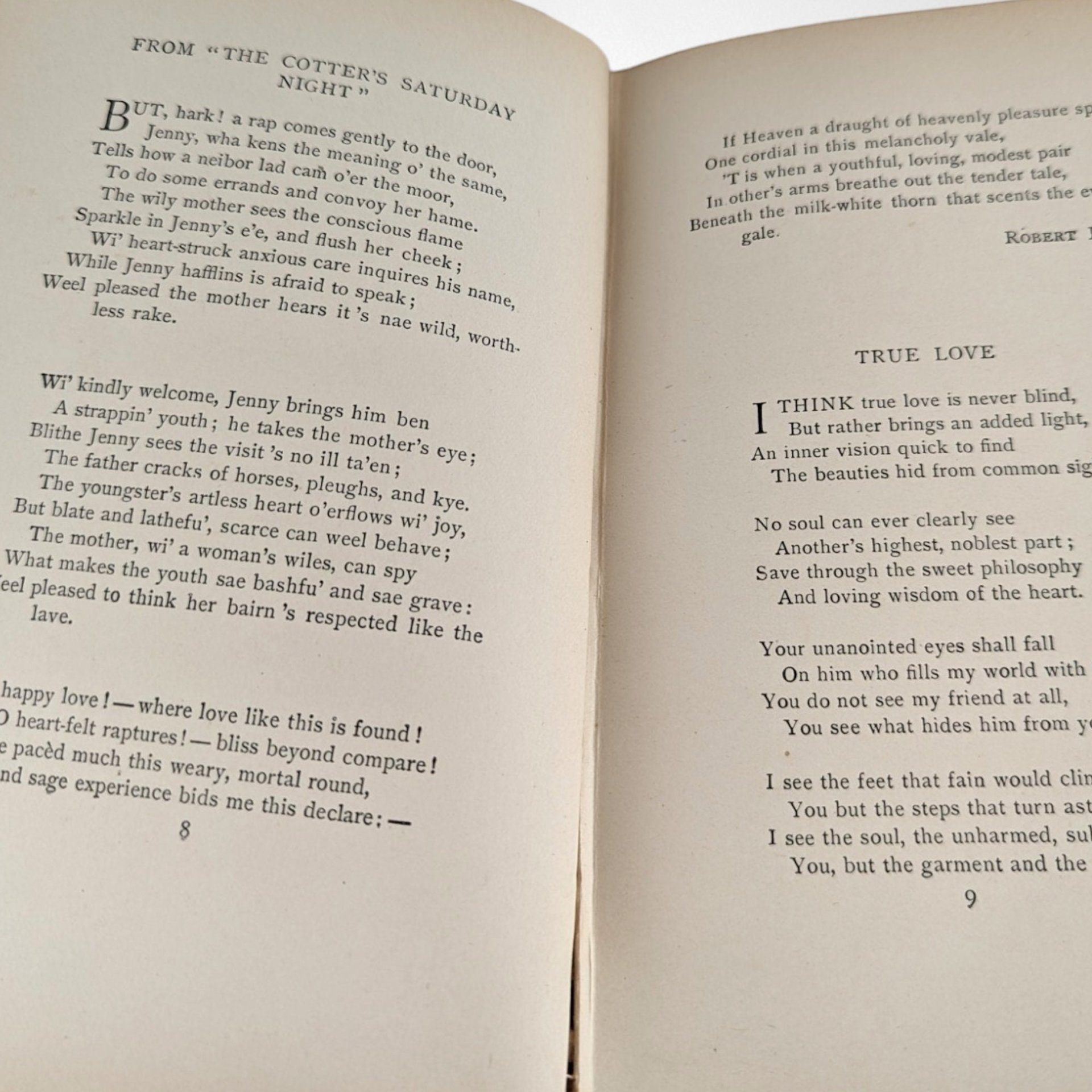 1894 Because I Love you Poems of Love by Anna E. Mack, Hardcover Book