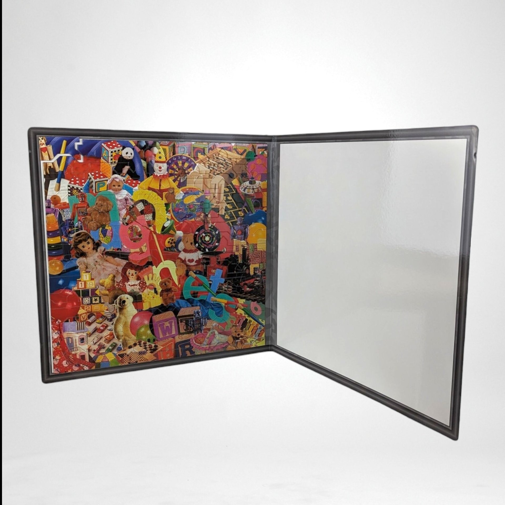 Vintage 1999 Conexions 11x11 Magnetic Puzzle with 150 Unique Die-Cut Shapes