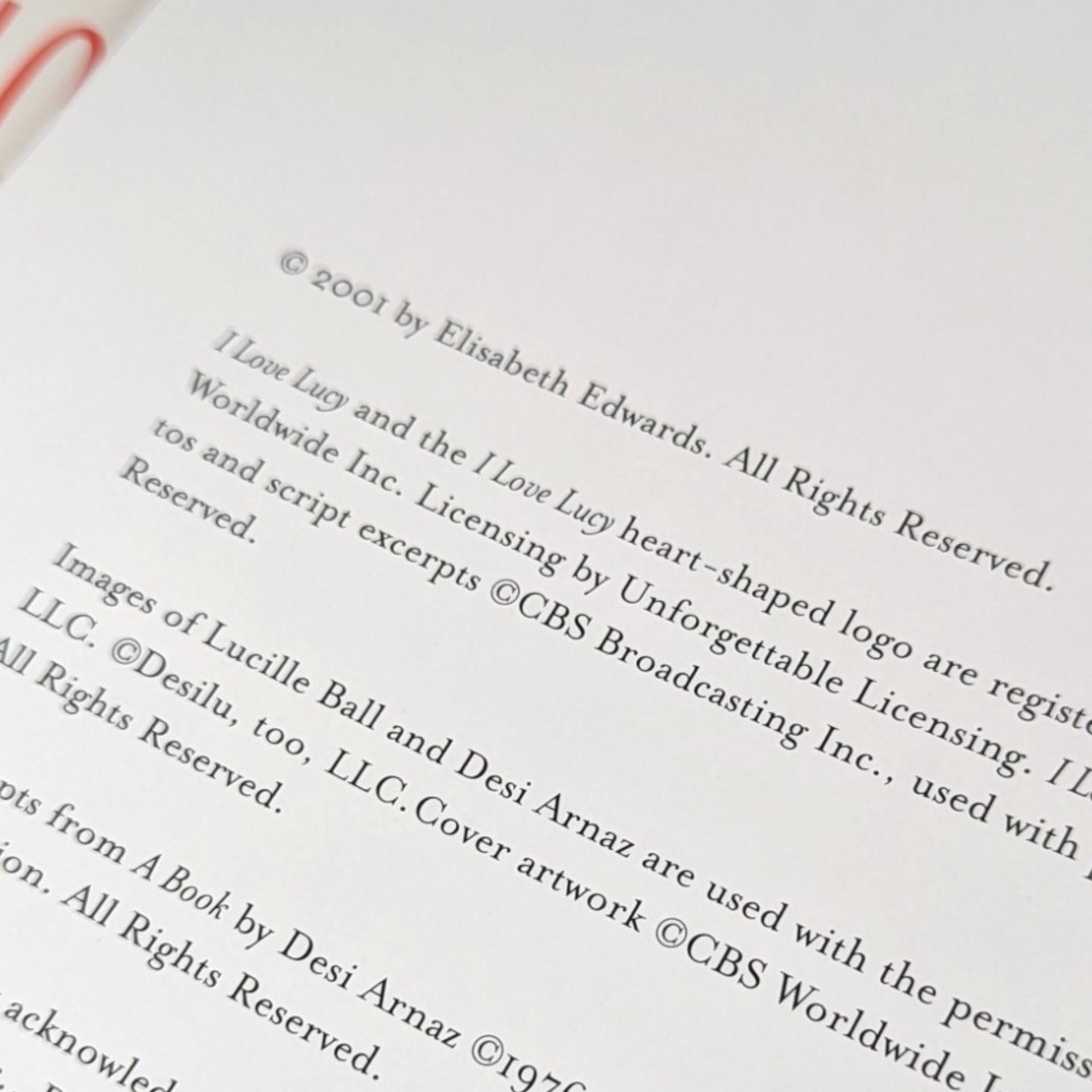 I Love Lucy Book: Celebrating 50 Years of Love and Laughter by Elisabeth Edwards | Commemorative Edition | Lucille Ball | Classic TV Comedy