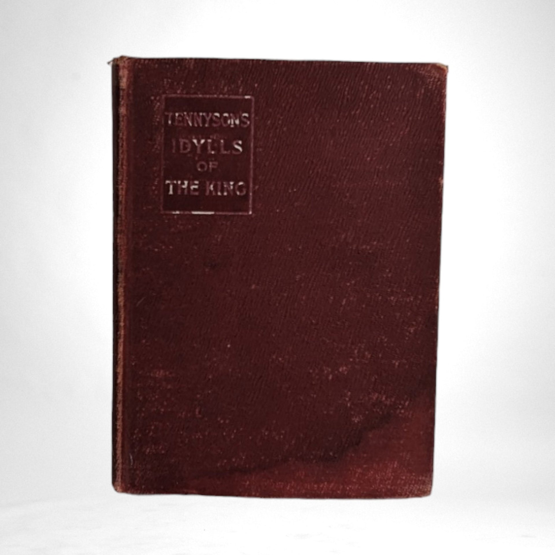 Antique 1904 Tennyson's Idylls of the King Book,  Macmillan Company,  Arthurian Legends,  Poetry Book,  Edited by William T. Vlymen
