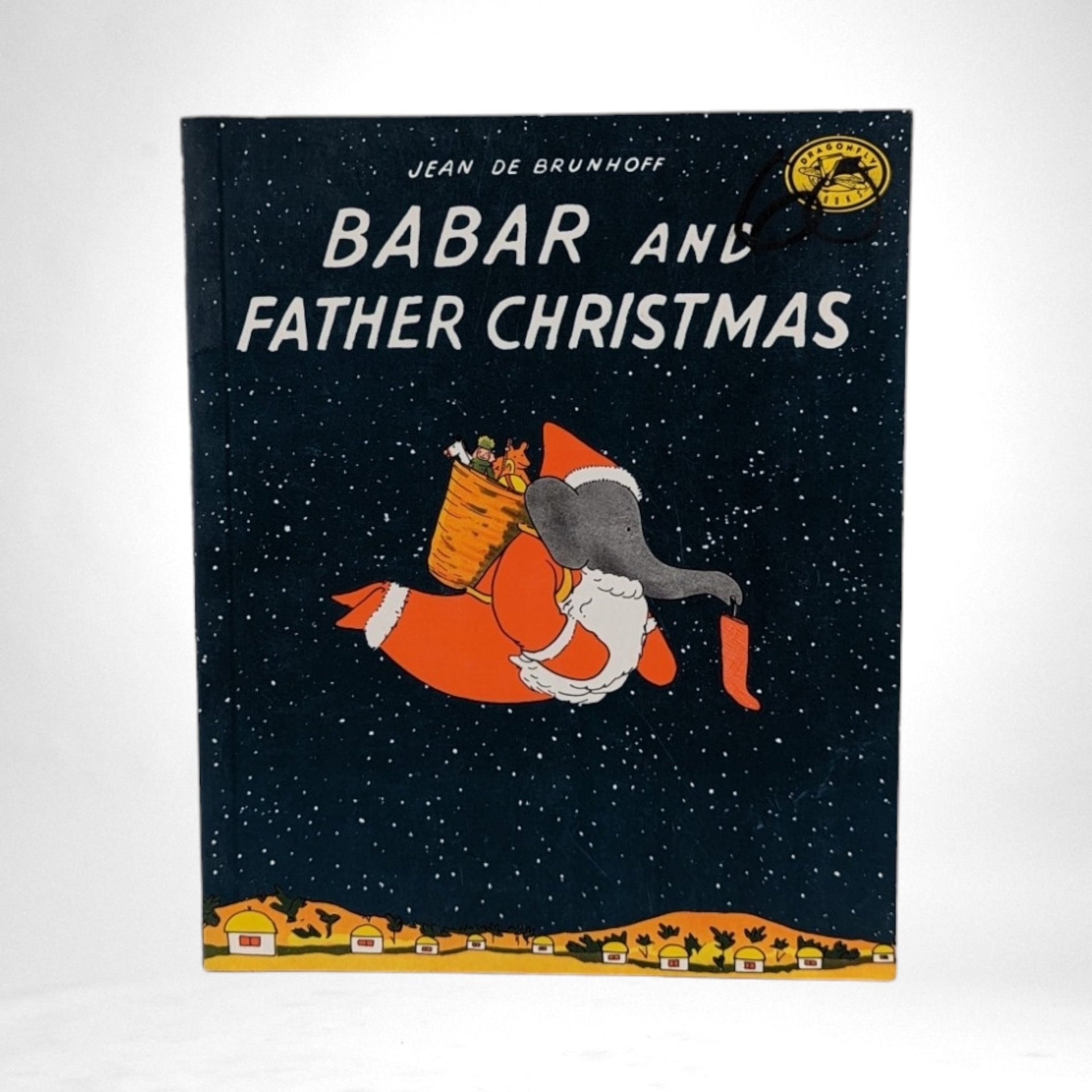 Vintage Babar and Father Christmas Book, Softcover
