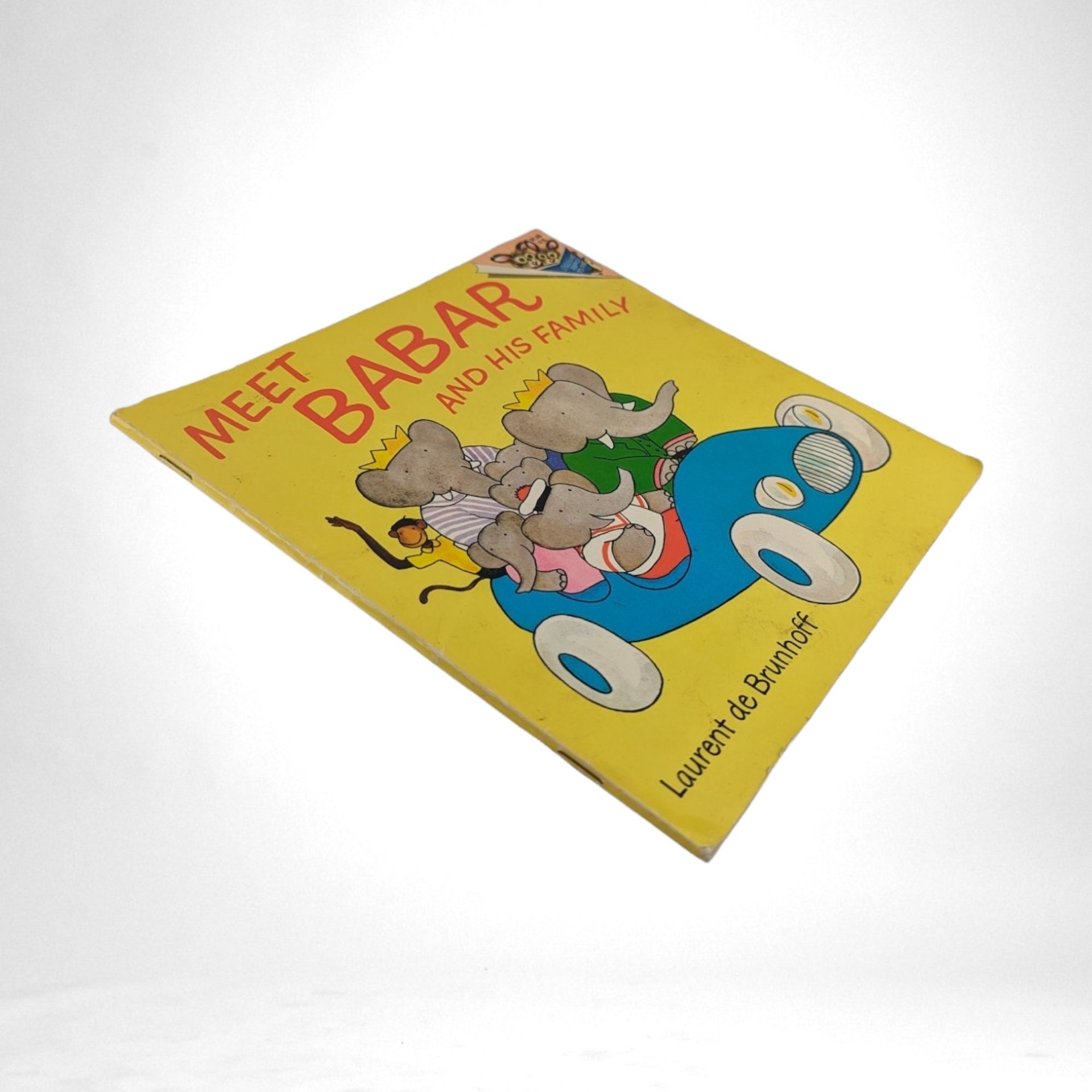 Vintage 1973 "Meet Babar and His Family" Book | Laurent de Brunhoff | Children's Book | Elephant Story