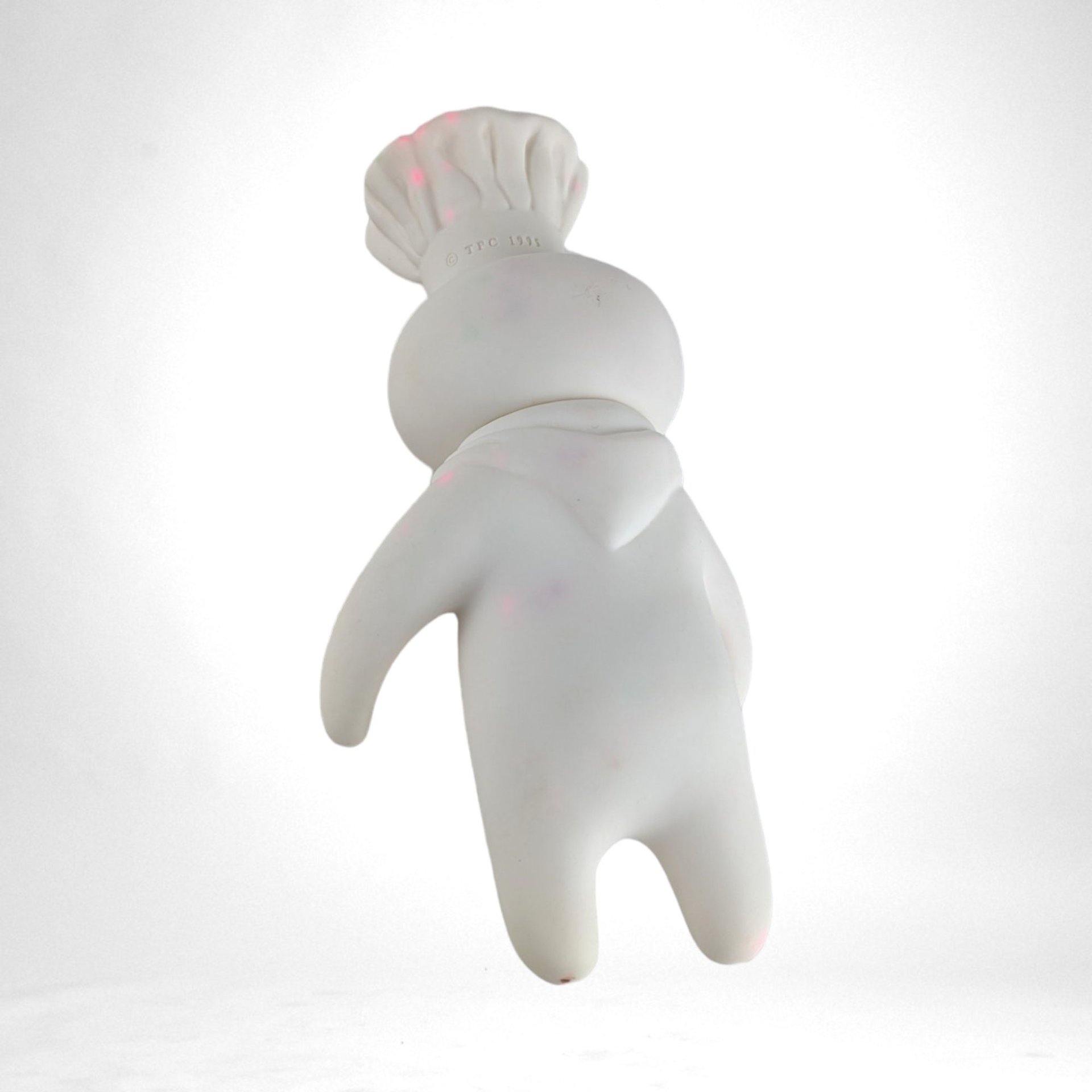 1995 Pillsbury Doughboy Figure, Has Pink Spots