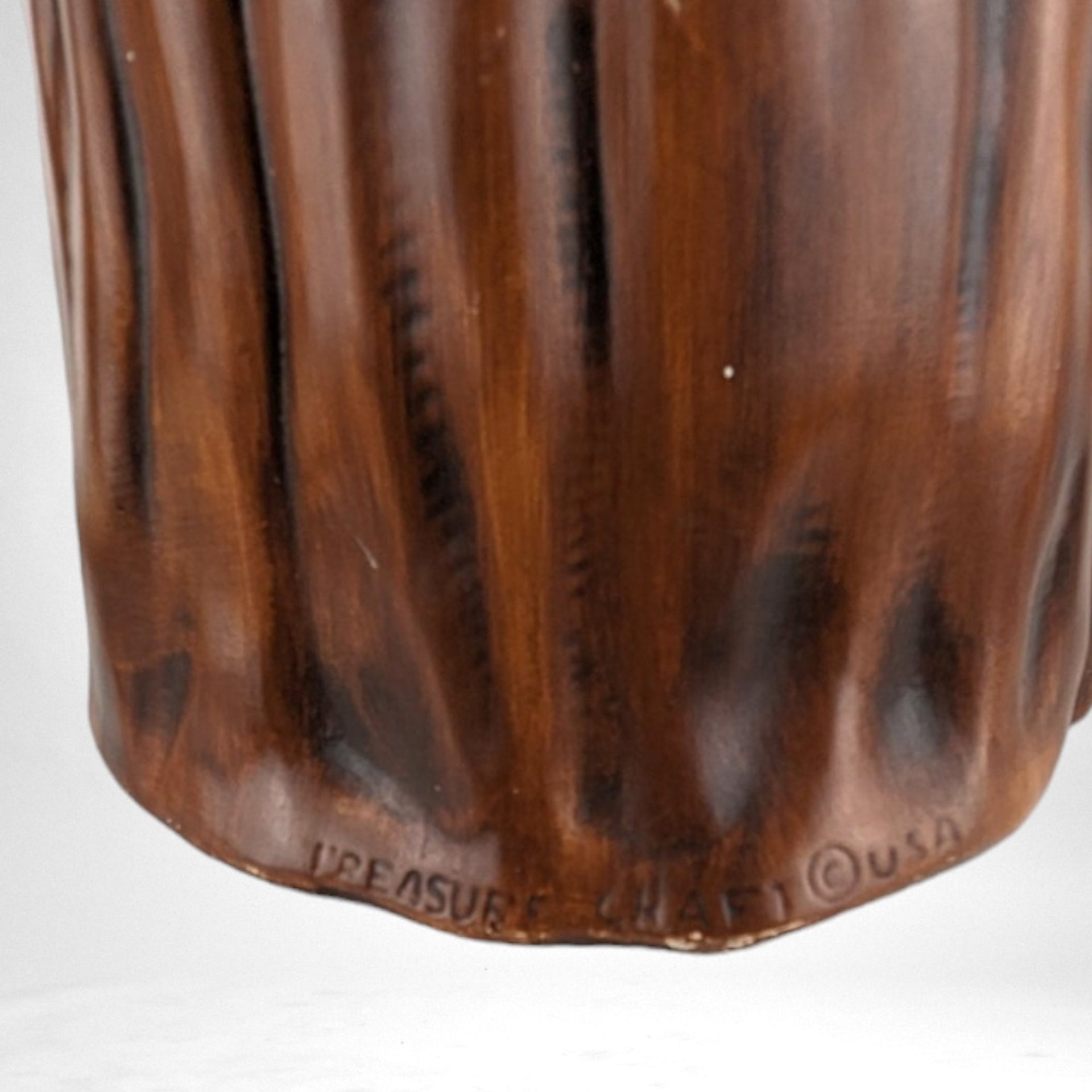 Vintage Treasure Craft Monk Cookie Jar | "Thou Shalt Not Steal Cookies" |  Humorous
