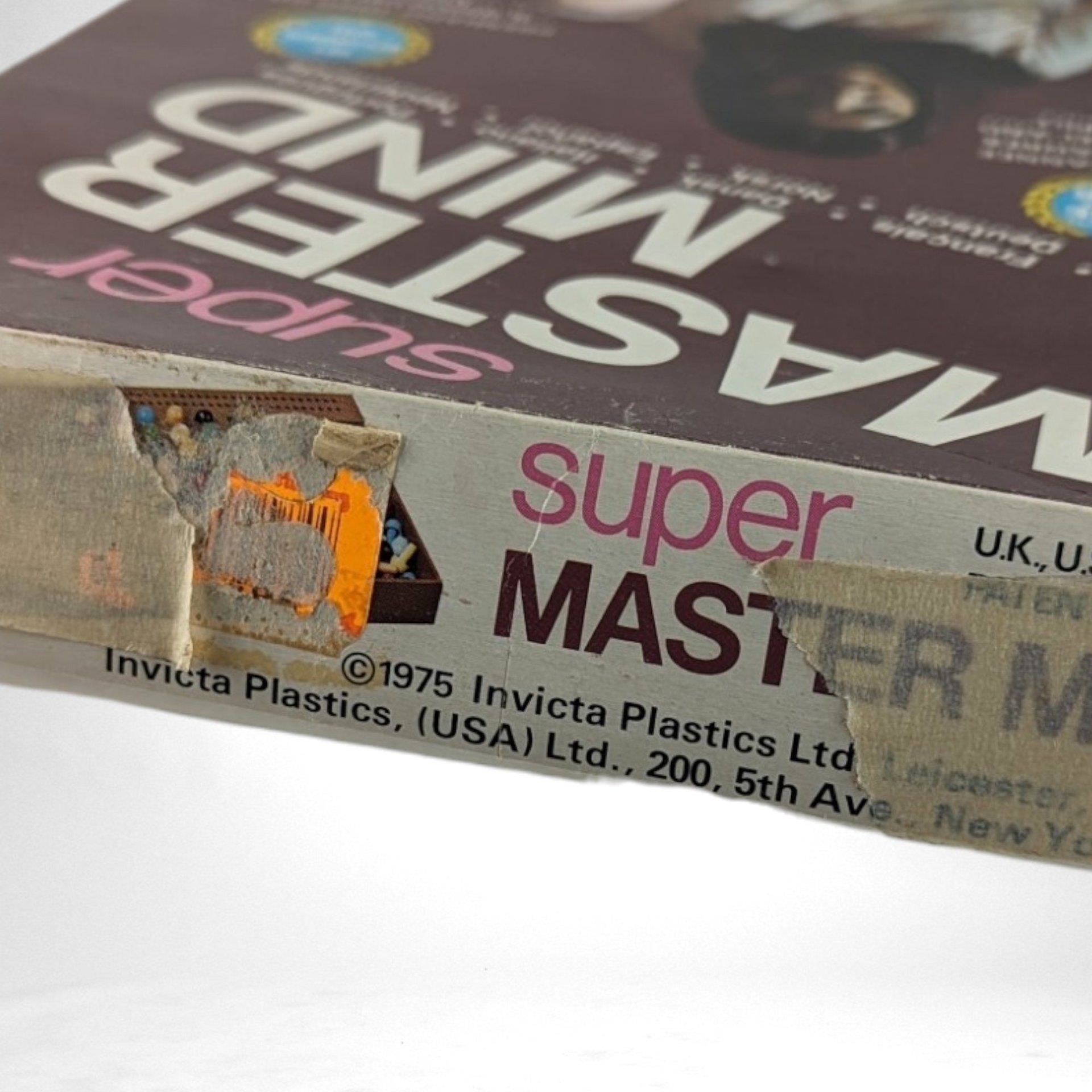 Vintage 1975 Invicta Super Mastermind Game | Complete with Instructions | Family Game Night