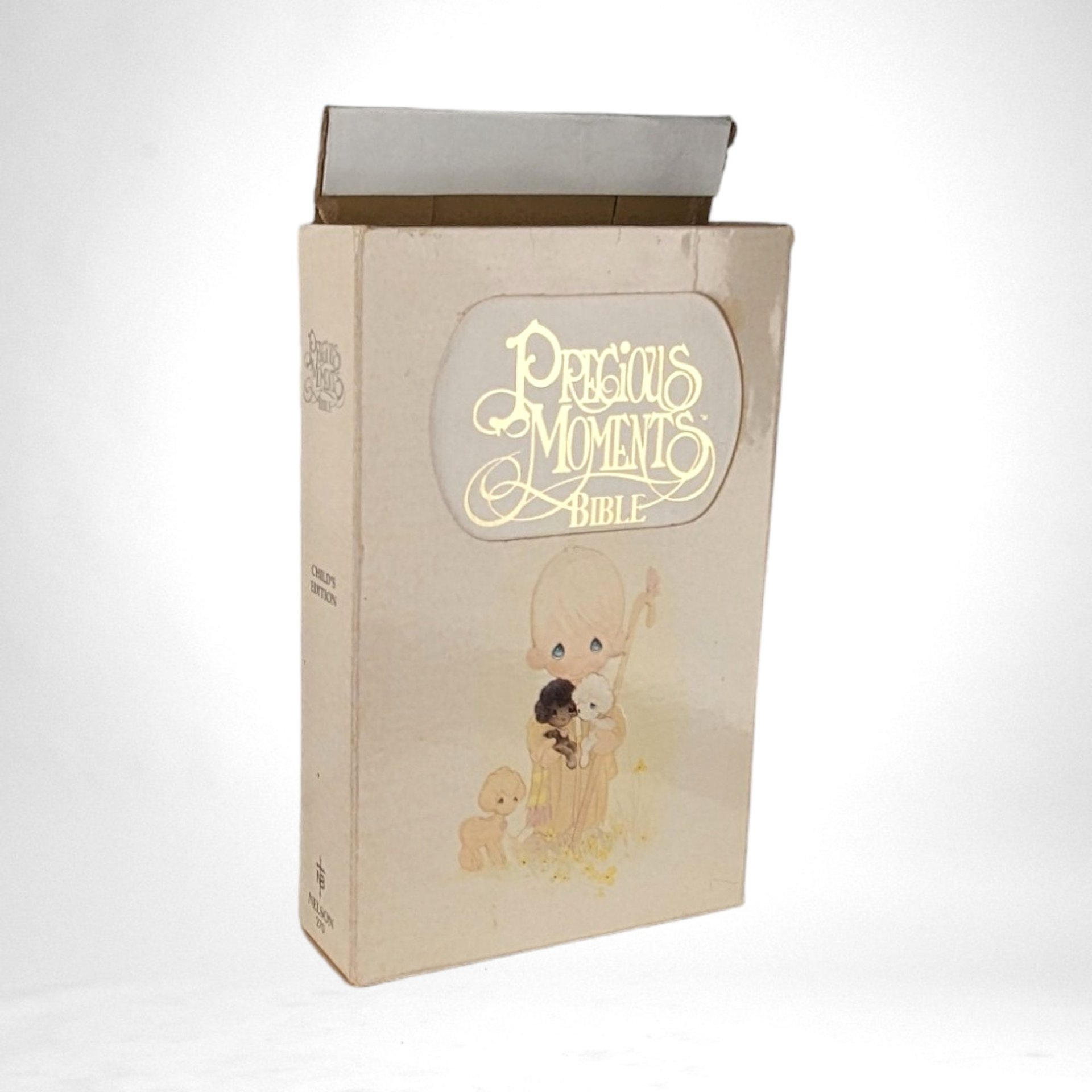 1985 Precious Moments Bible, New King James, Hardcover