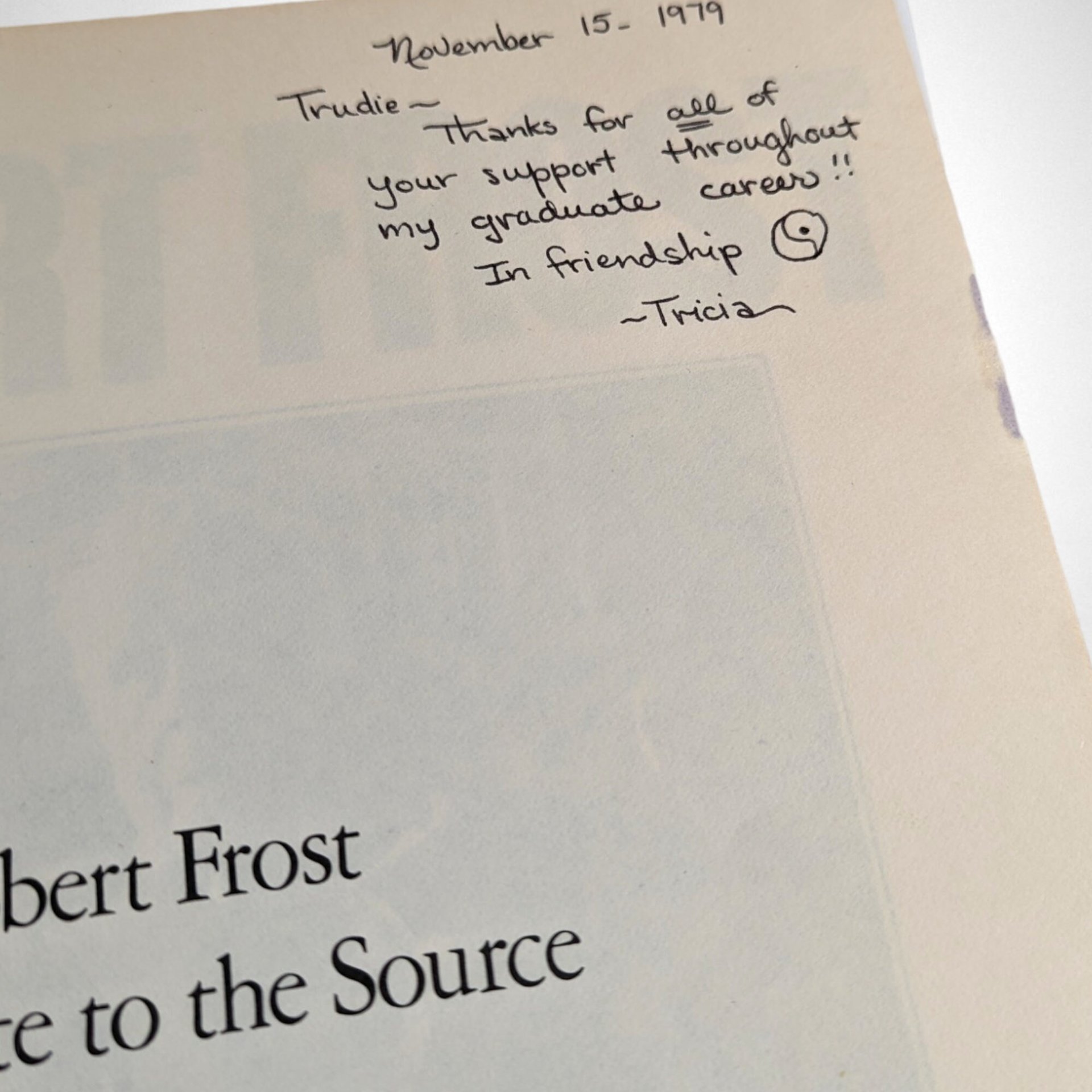 1979 Robert Frost A Tribute to the Source Hardcover Book | Vintage Coffee Table Book with Poems by Robert Frost | Gift for Poetry Lover