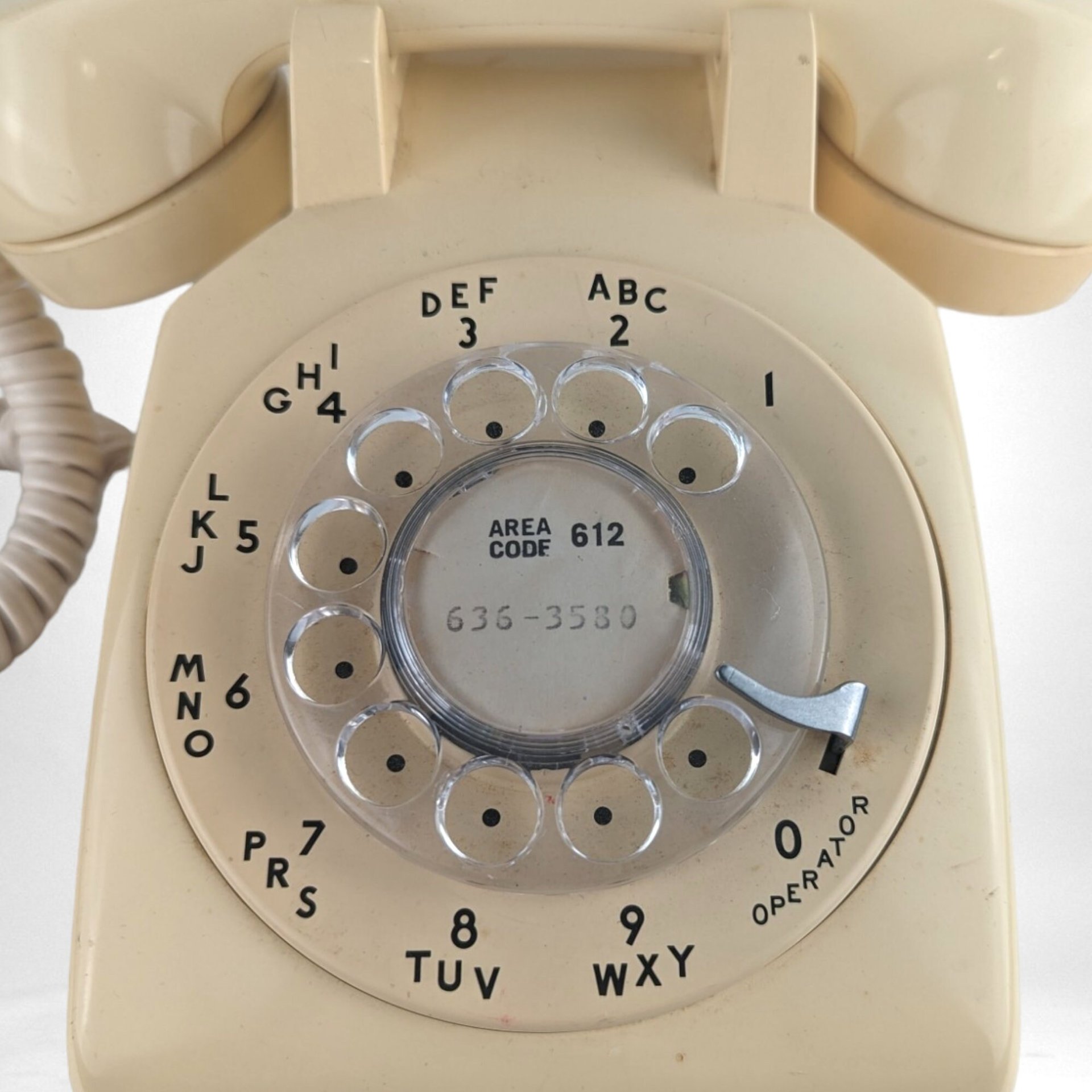 Vintage Bell System Rotary Dial Telephone