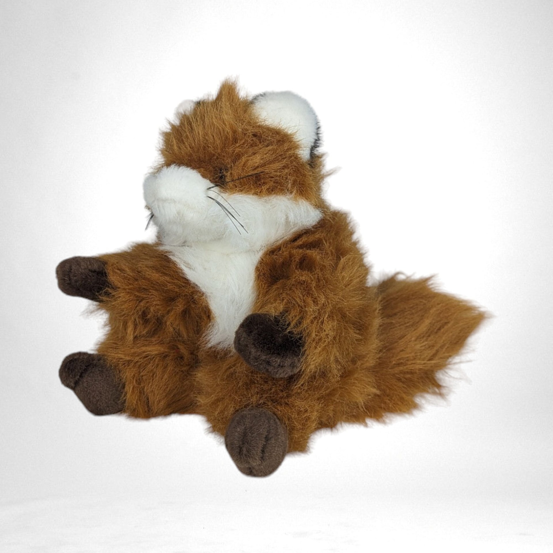 Vintage 1996 Plush Creations Fox Hand Puppet |  Collectible Puppet | Woodland Animal Toy | Gift for Kids & Adults | Storytelling Prop