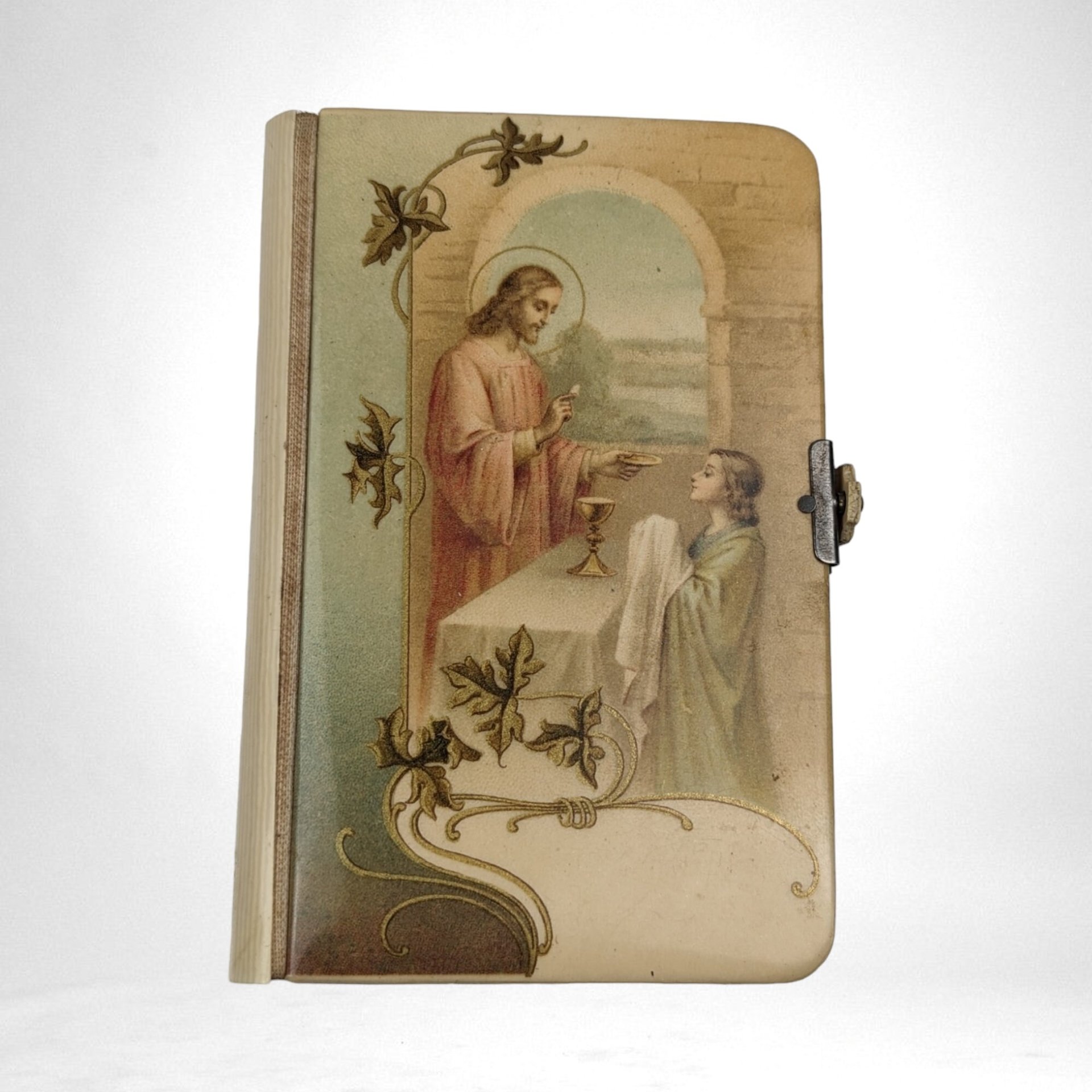 Antique My First Communion Prayer Book