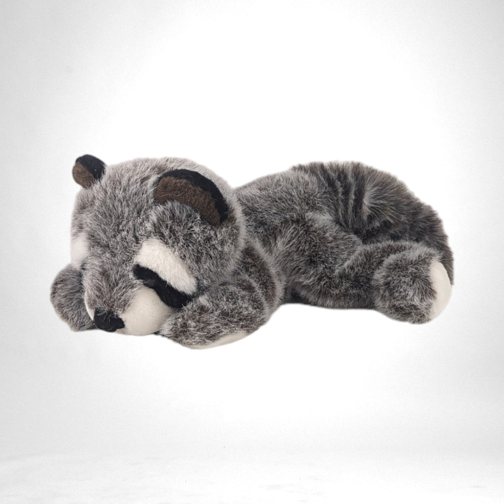 Vintage A&A Plush Raccoon, Gray Raccoon Stuffed Animal, Soft Toy, Collectible Plush, Woodland Creature Toy, Gift for Collector