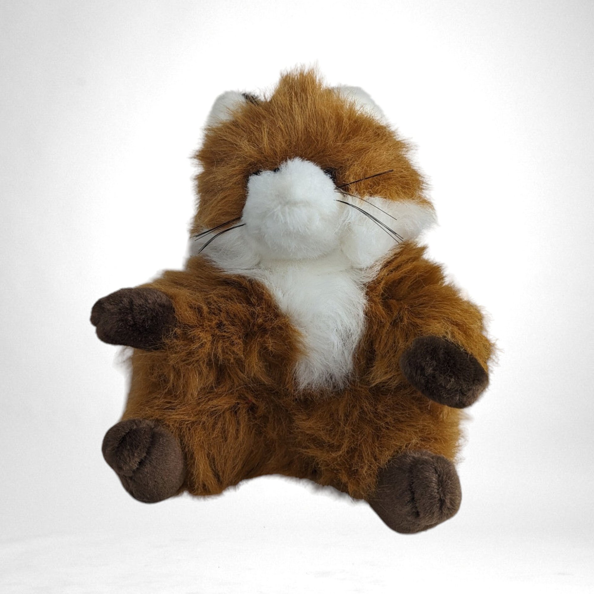 Vintage 1996 Plush Creations Fox Hand Puppet |  Collectible Puppet | Woodland Animal Toy | Gift for Kids & Adults | Storytelling Prop
