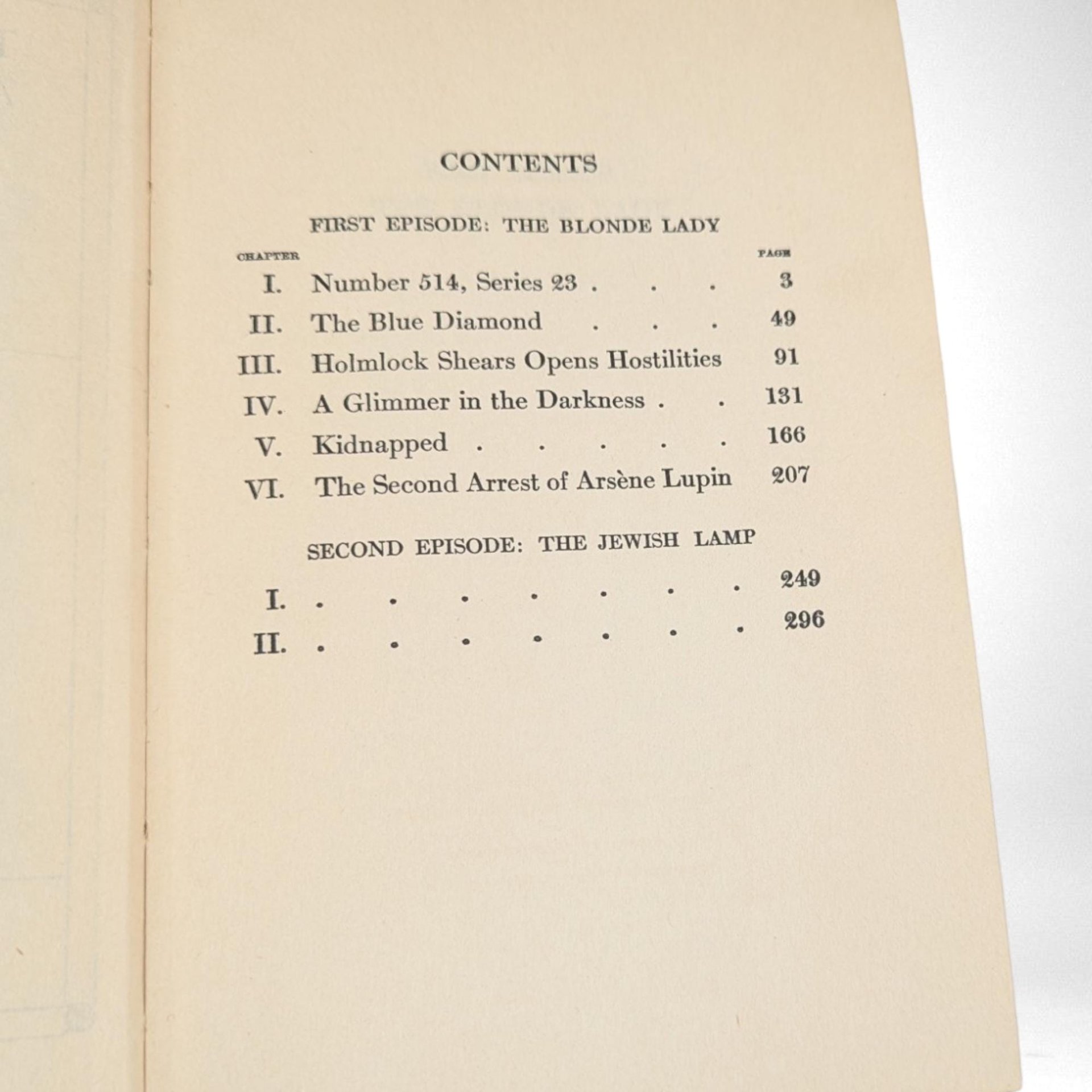 1910 The Blonde Lady, Maurice Leblanc,  Antique Book,  Arsène Lupin, International Adventure Library,  Gift for Book Lover