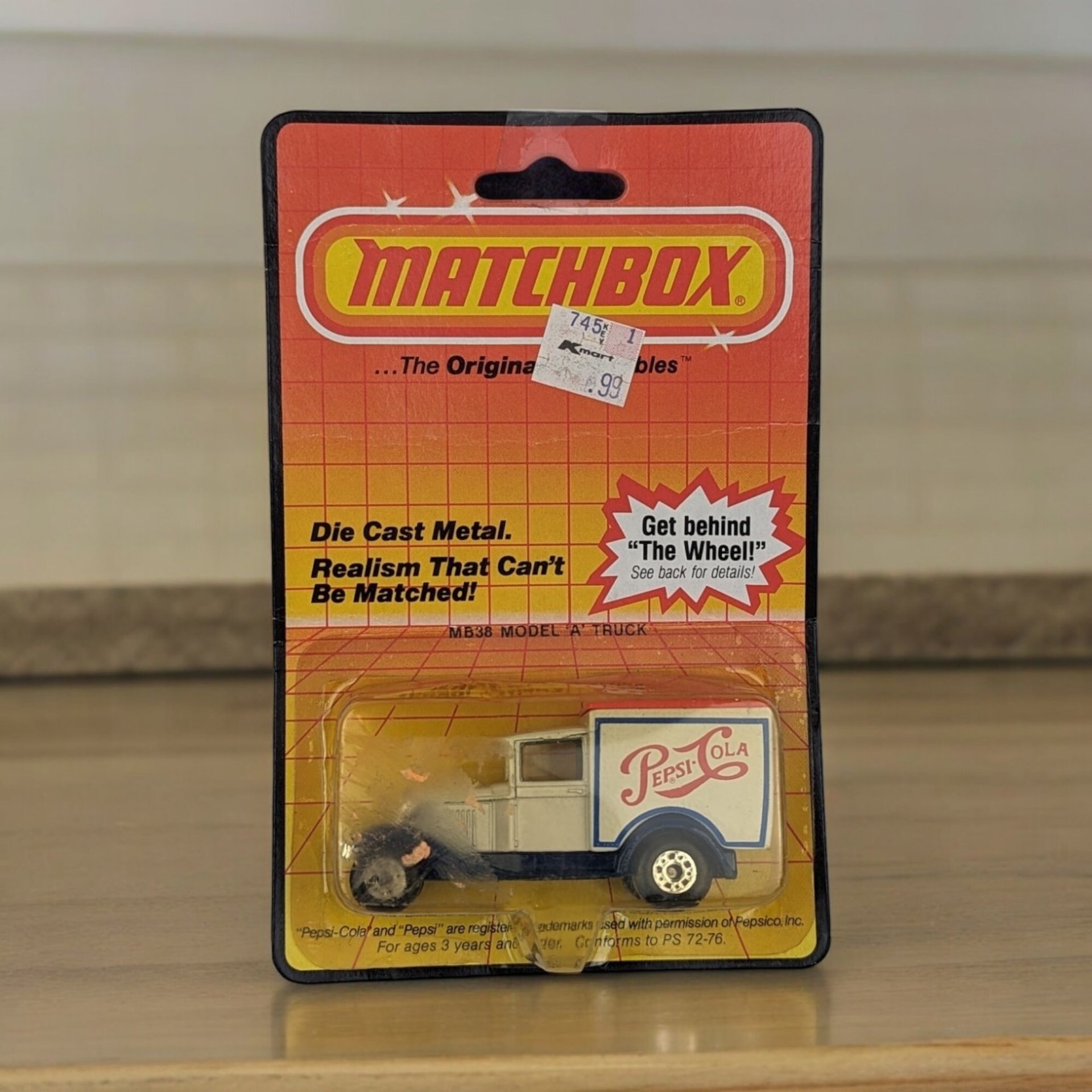 1983 Matchbox MB38 Model A Pepsi-Cola Truck | Diecast Toy Truck |  Collectible Matchbox Car | New in Package