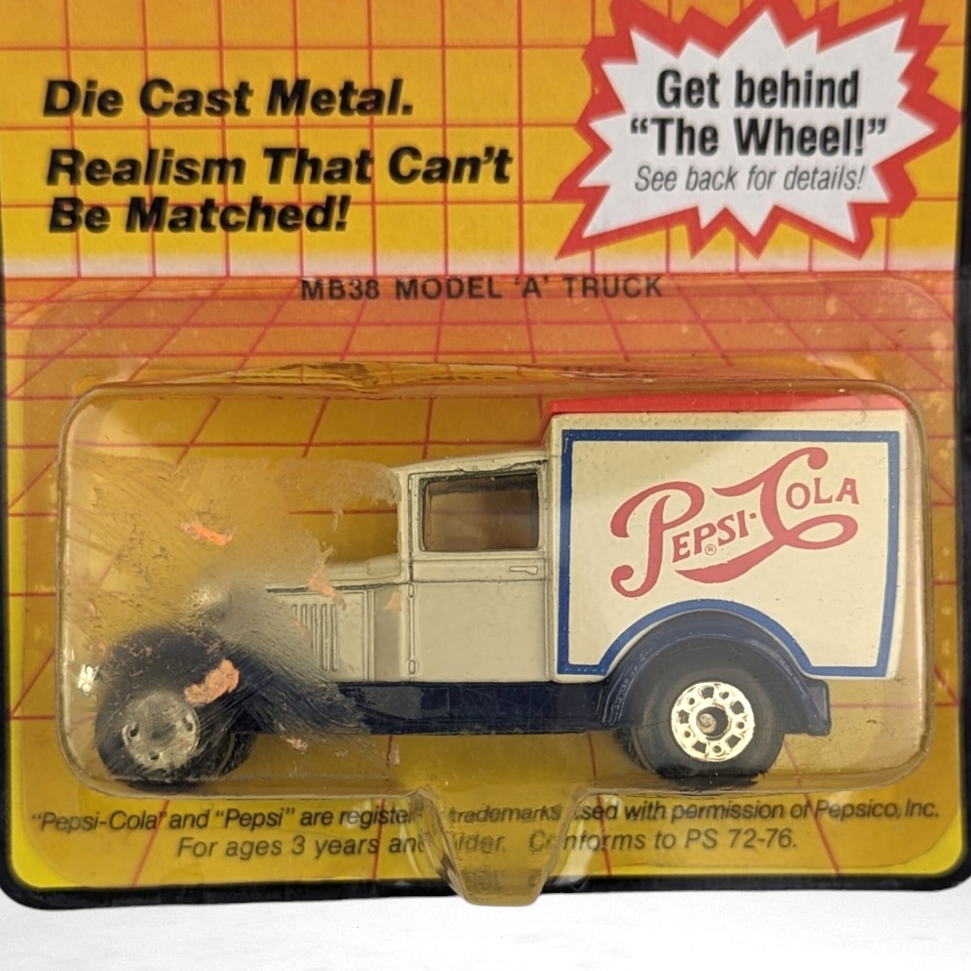 1983 Matchbox MB38 Model A Pepsi-Cola Truck | Diecast Toy Truck |  Collectible Matchbox Car | New in Package