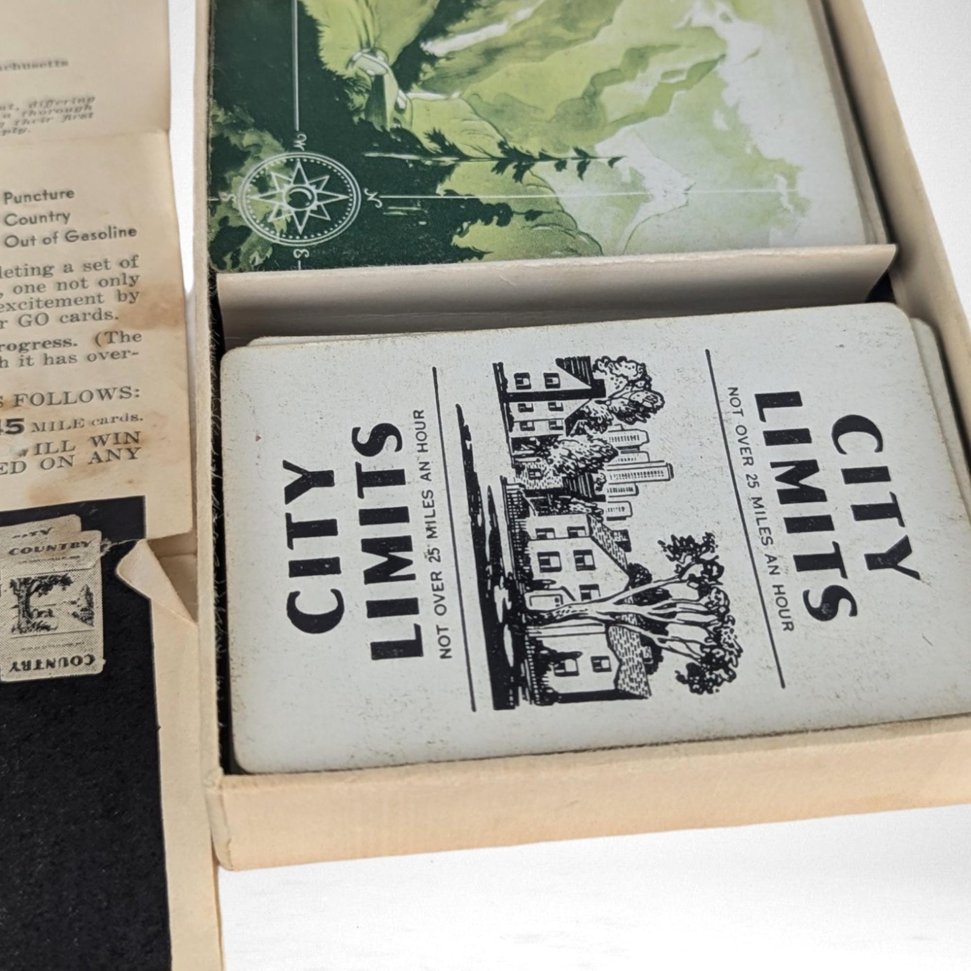 1955 Parker Brothers Touring Card Game