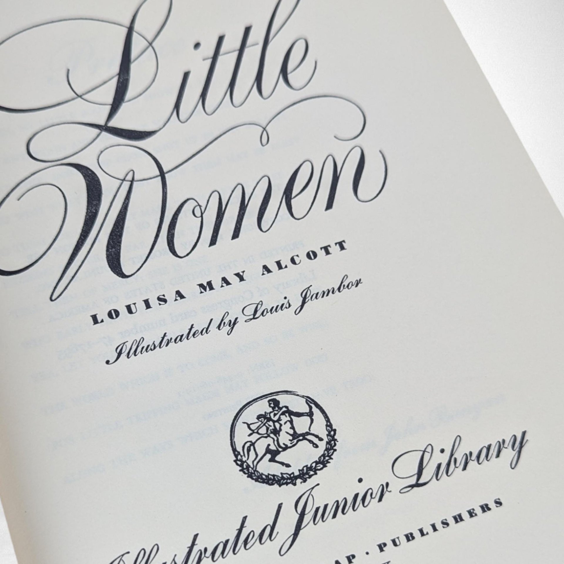 Little Women by Louisa May Alcott Hardcover Book