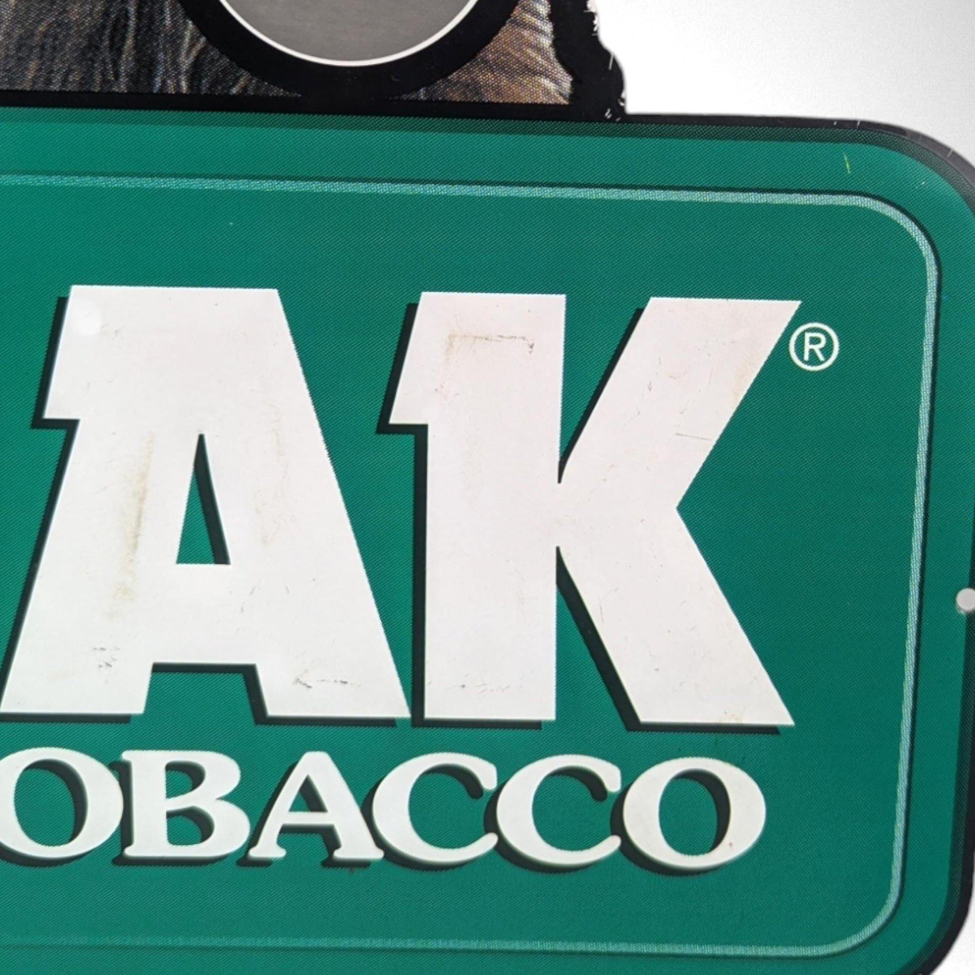 Vintage Kodiak Smokeless Tobacco Metal Sign