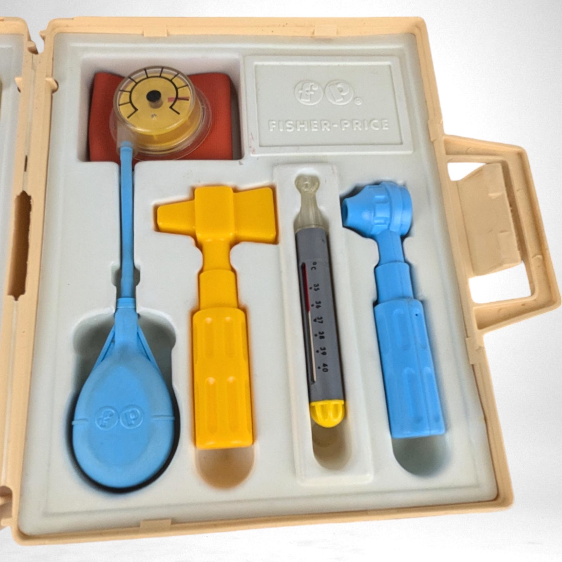 Vintage 1977 Fisher-Price Medical Kit - Complete & Nostalgic Playset