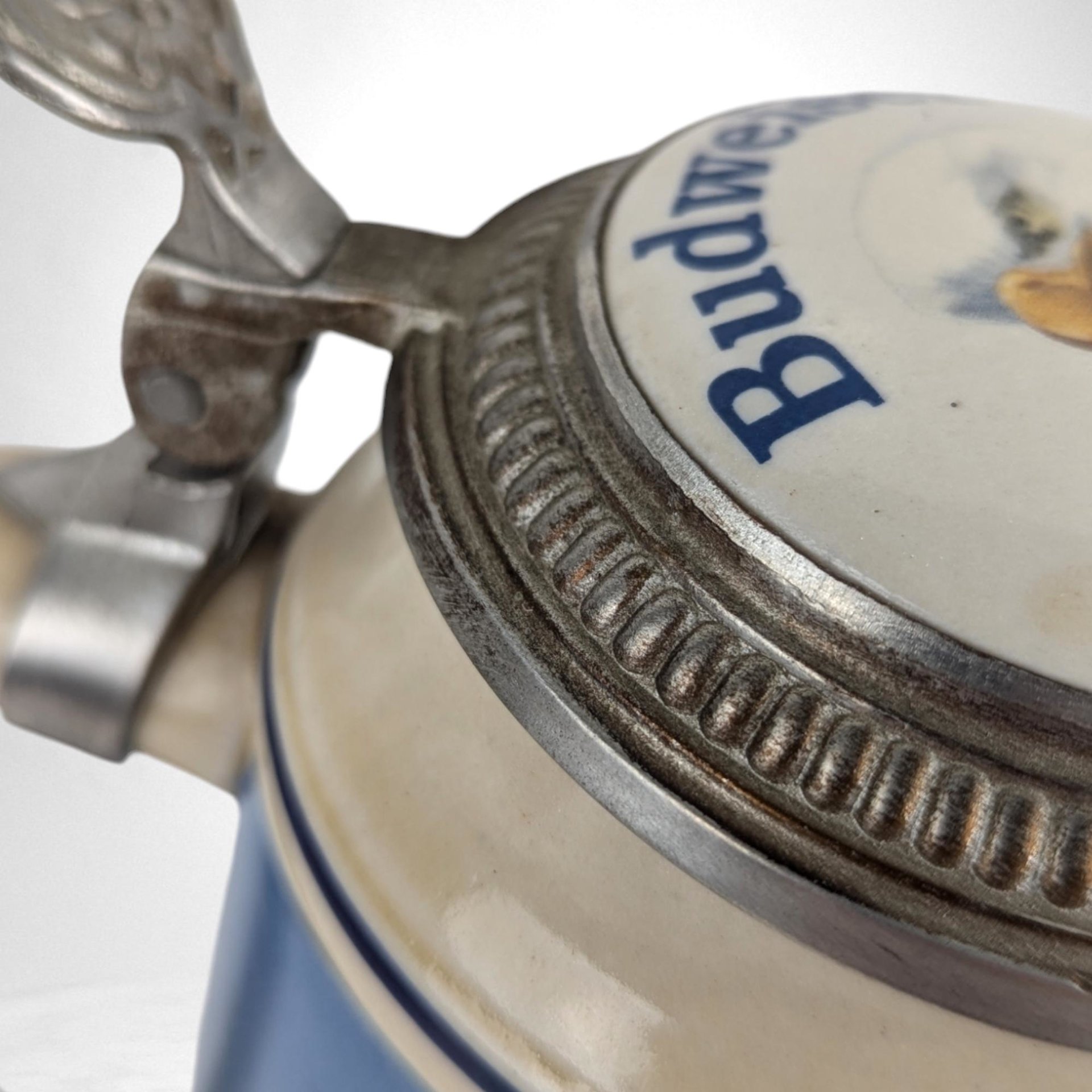 Vintage 1989 Budweiser Anheuser Busch Bald Eagle Stein | Collectible Beer Stein | Americana Decor