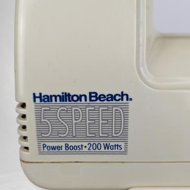 Vintage Hamilton Beach Power Boost 200 Watt Mixer