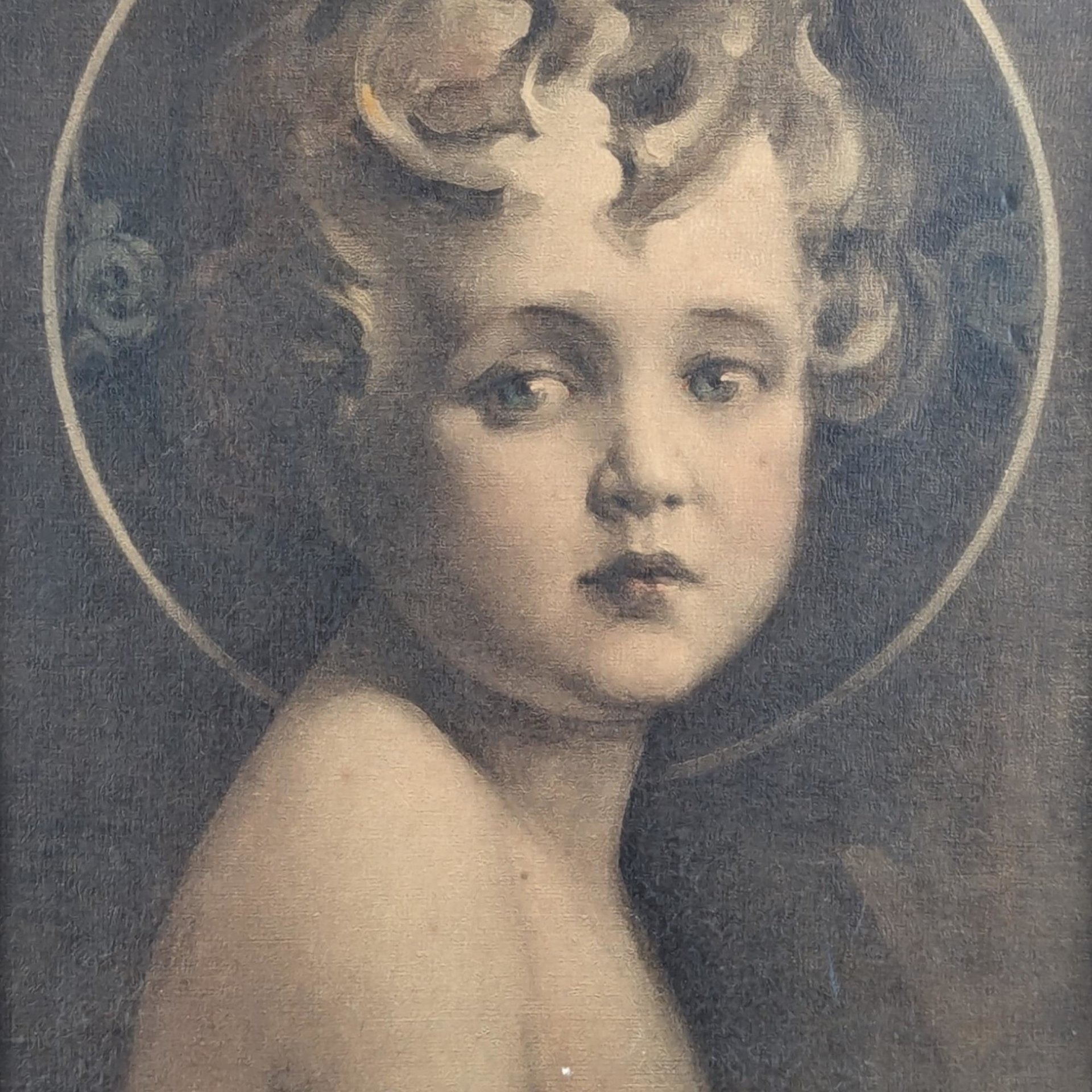 C. Bosseron Chambers Art | "Light of the World" Framed Print | Vintage