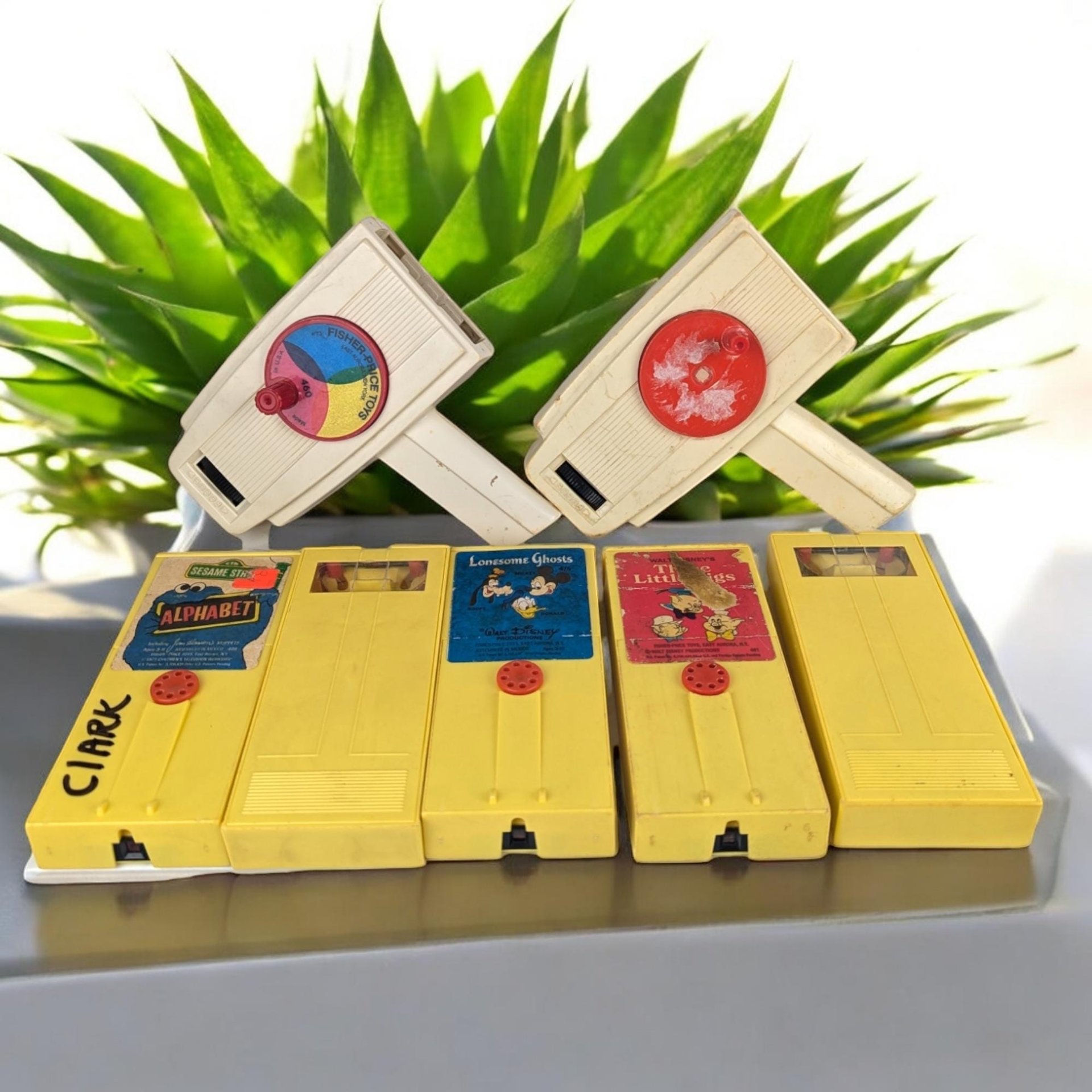Vintage Fisher Price Handheld Movie Viewers | Collectible Toys | Lot