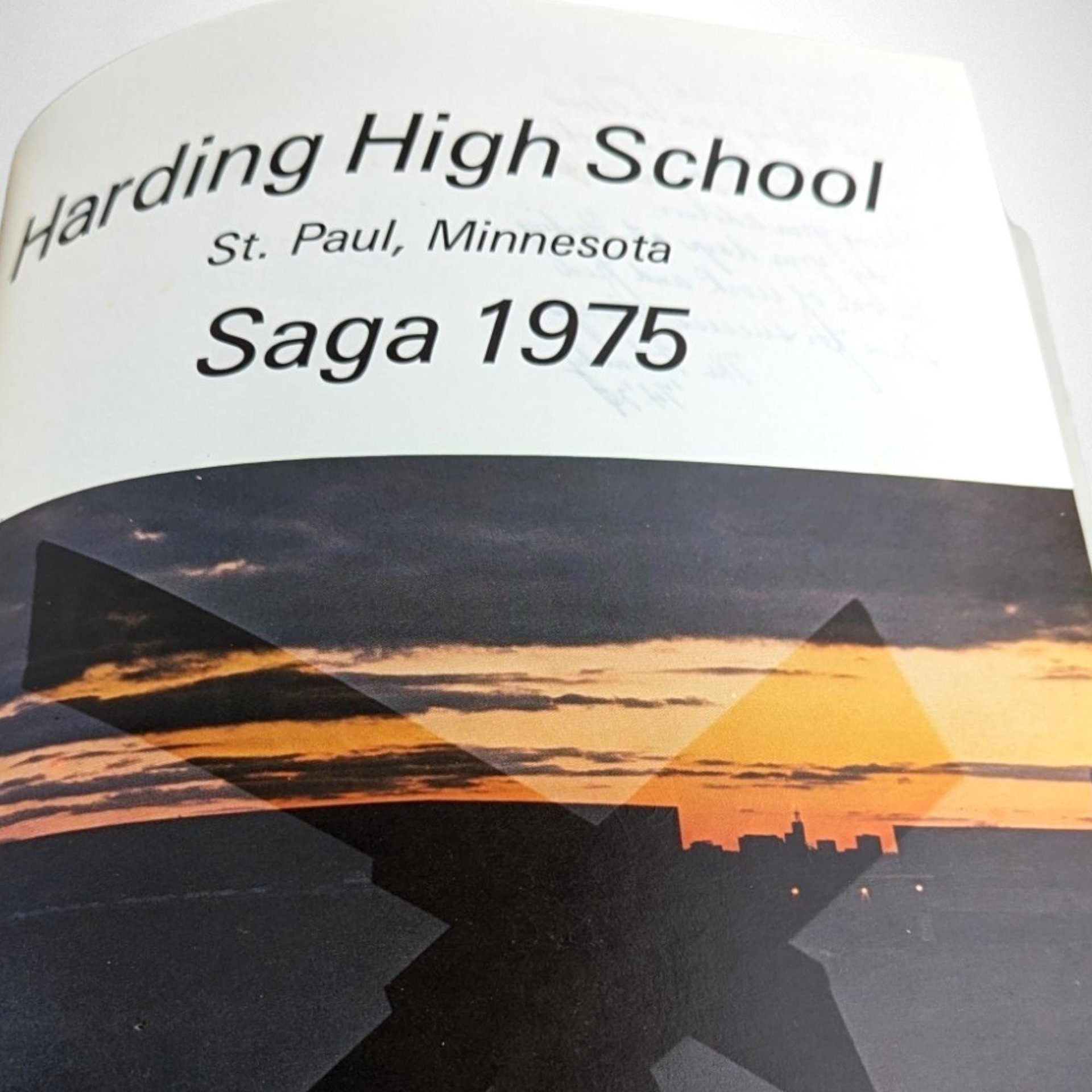 1975 Harding High School Saint Paul Minnesota Yearbook - Vintage Yearbook - High School Memorabilia - Saint Paul History - Class of 1975