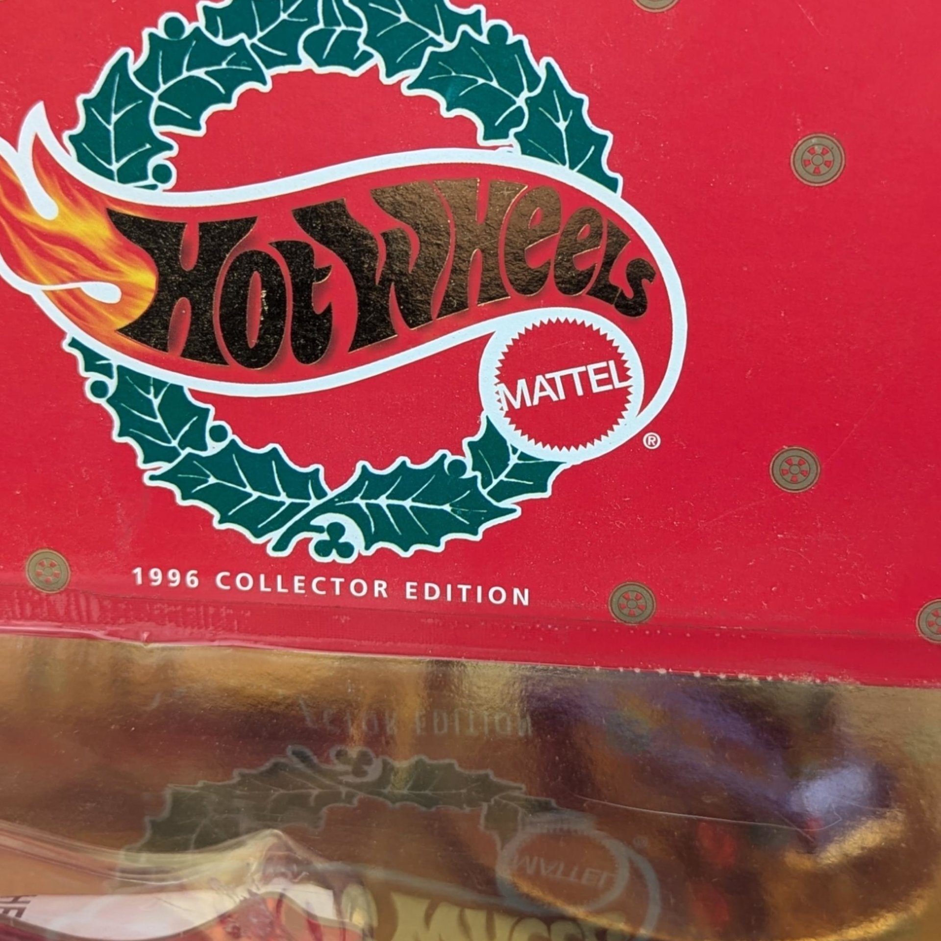 1996 Hot Wheels Holiday Edition Car with Collector Case | Limited Edition Die-Cast Toy | Vintage Holiday Collectible for Car Enthusiasts