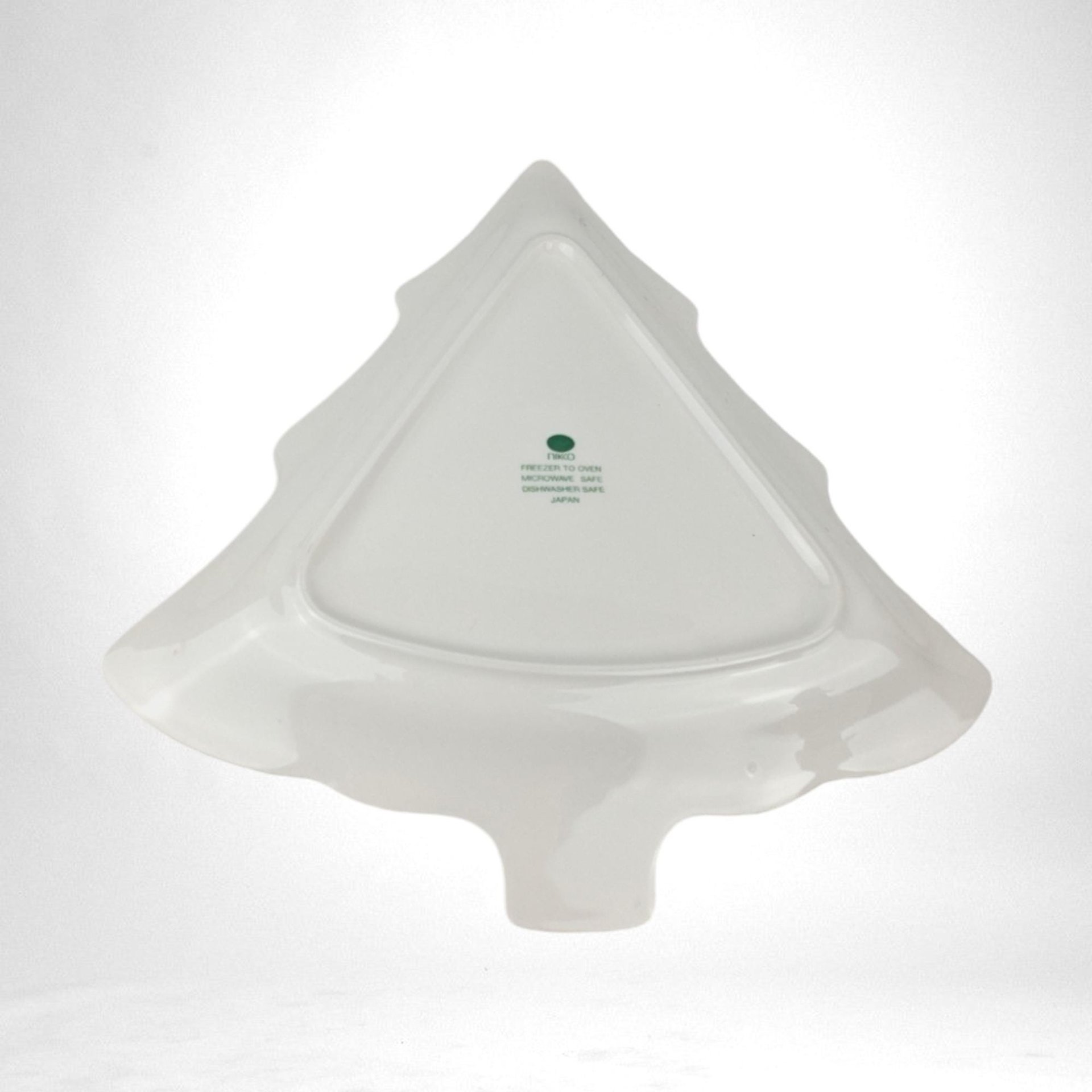 Vintage Nikko Christmas Tree Shaped Plate | Holiday Serving Dish | Christmas Decor | Collectible Plate