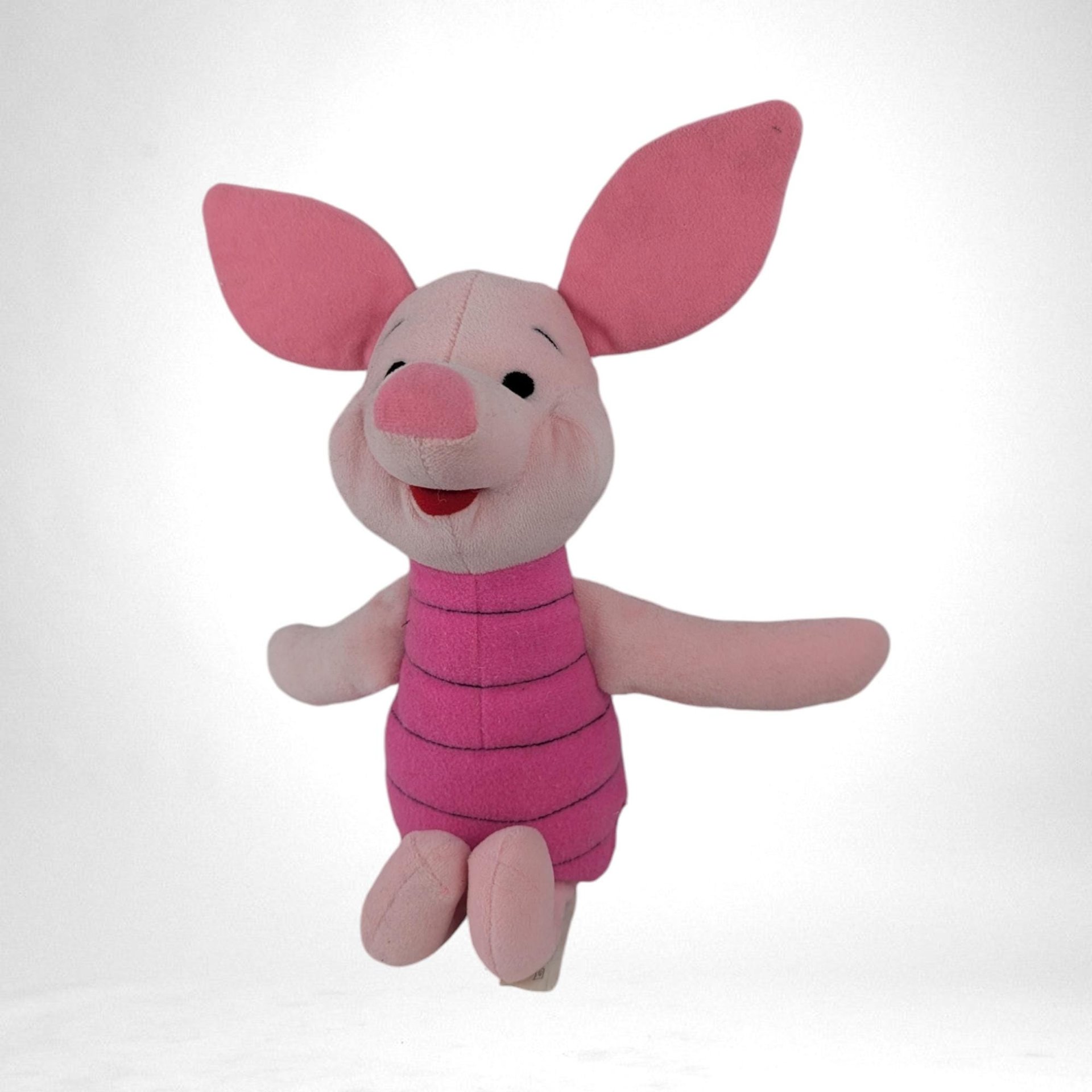 Vintage Mattel Piglet Plush 12" - Winnie the Pooh - Collectible Toy - Nostalgic Gift