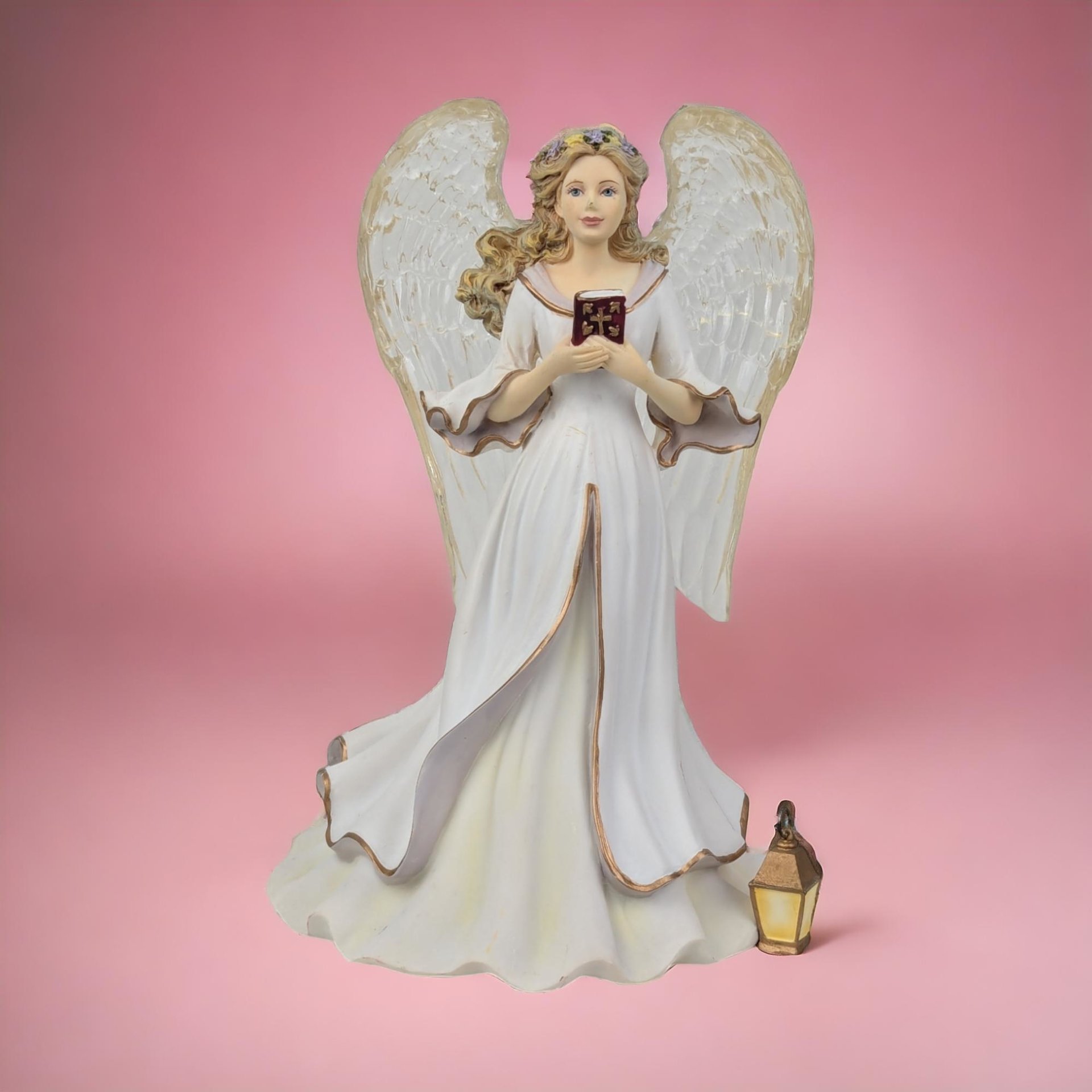 Vintage Angel Figurines, Thomas Kinkade Angels of Inspiration, Collectible Figurines, Home Decor, Gifts