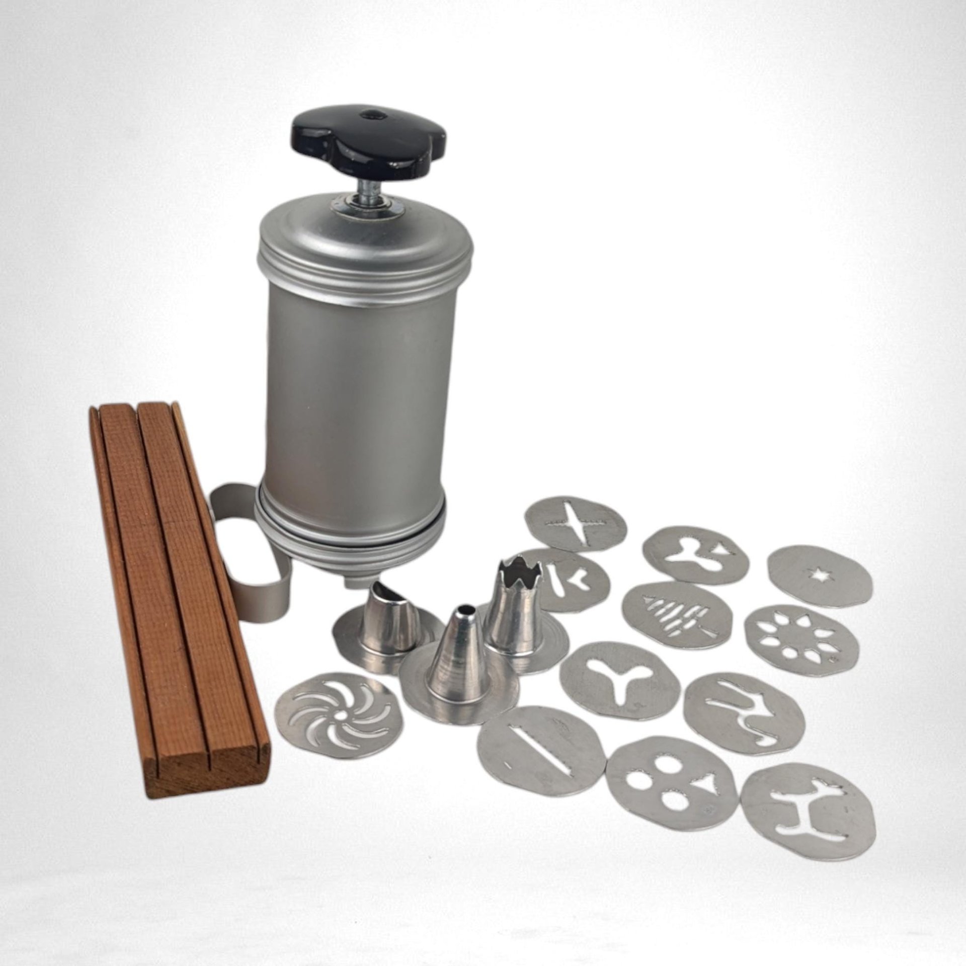 Vintage Mirro Cooky & Pastry Press No. 352 AM | Complete Set with Discs and Tips | Retro Kitchen Gadget |  Baking Gift | Mid-Century Modern
