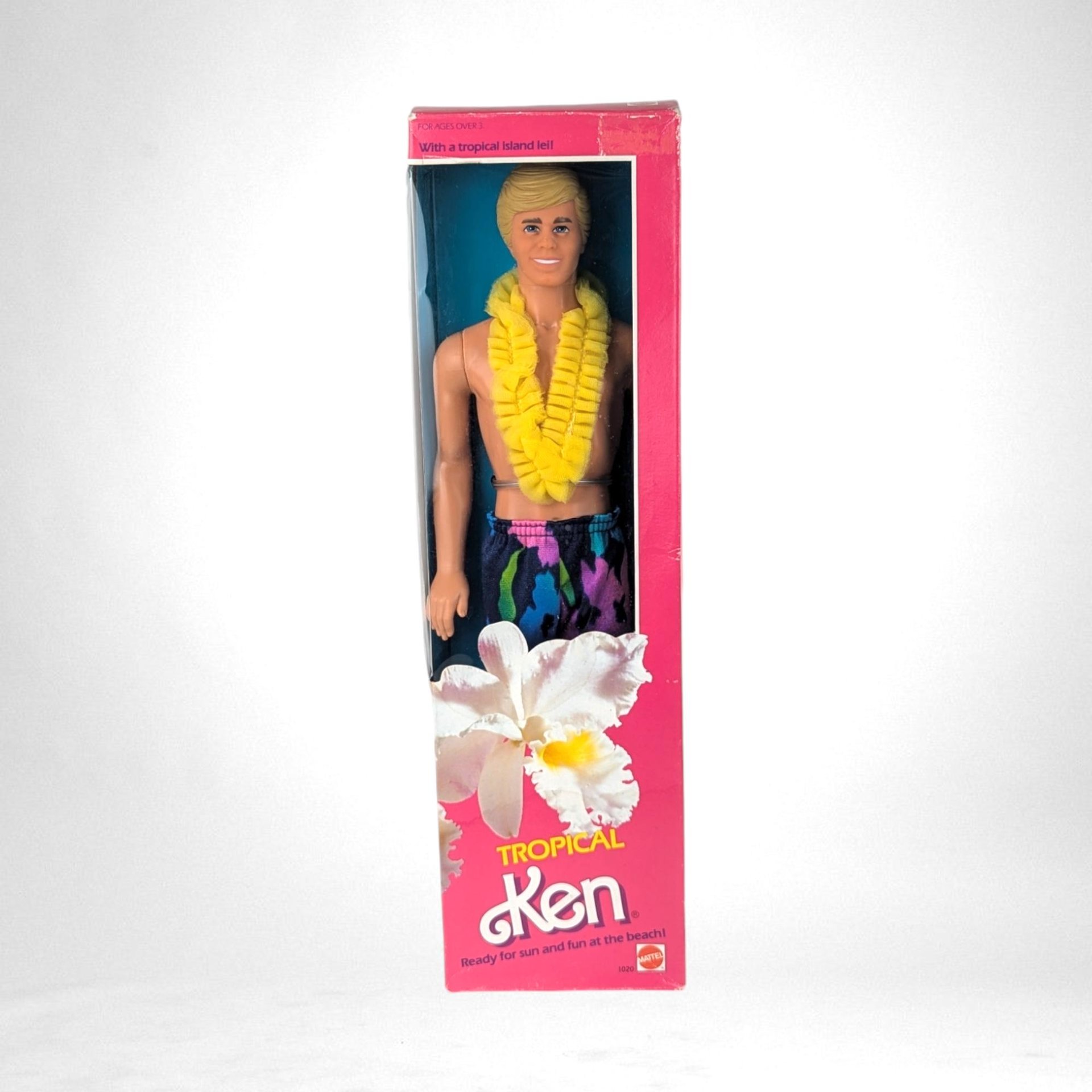 1985 Mattel Tropical Ken Doll | New in Package | Vintage Barbie's Boyfriend | Collectible 80s Toy